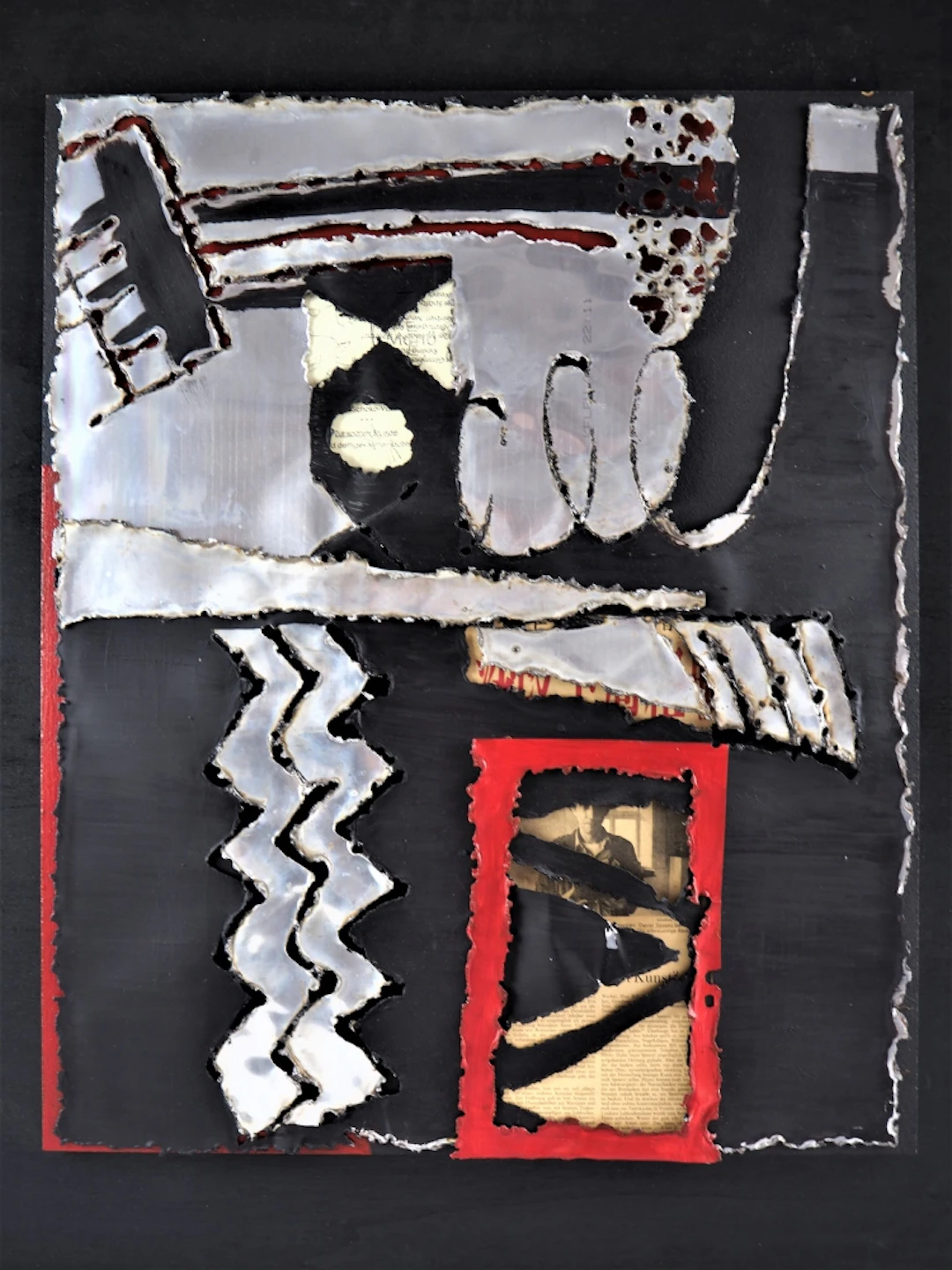 Los 157: Inge Rau (Ulm, Neu-Ulm) - Materialcollage, 2005