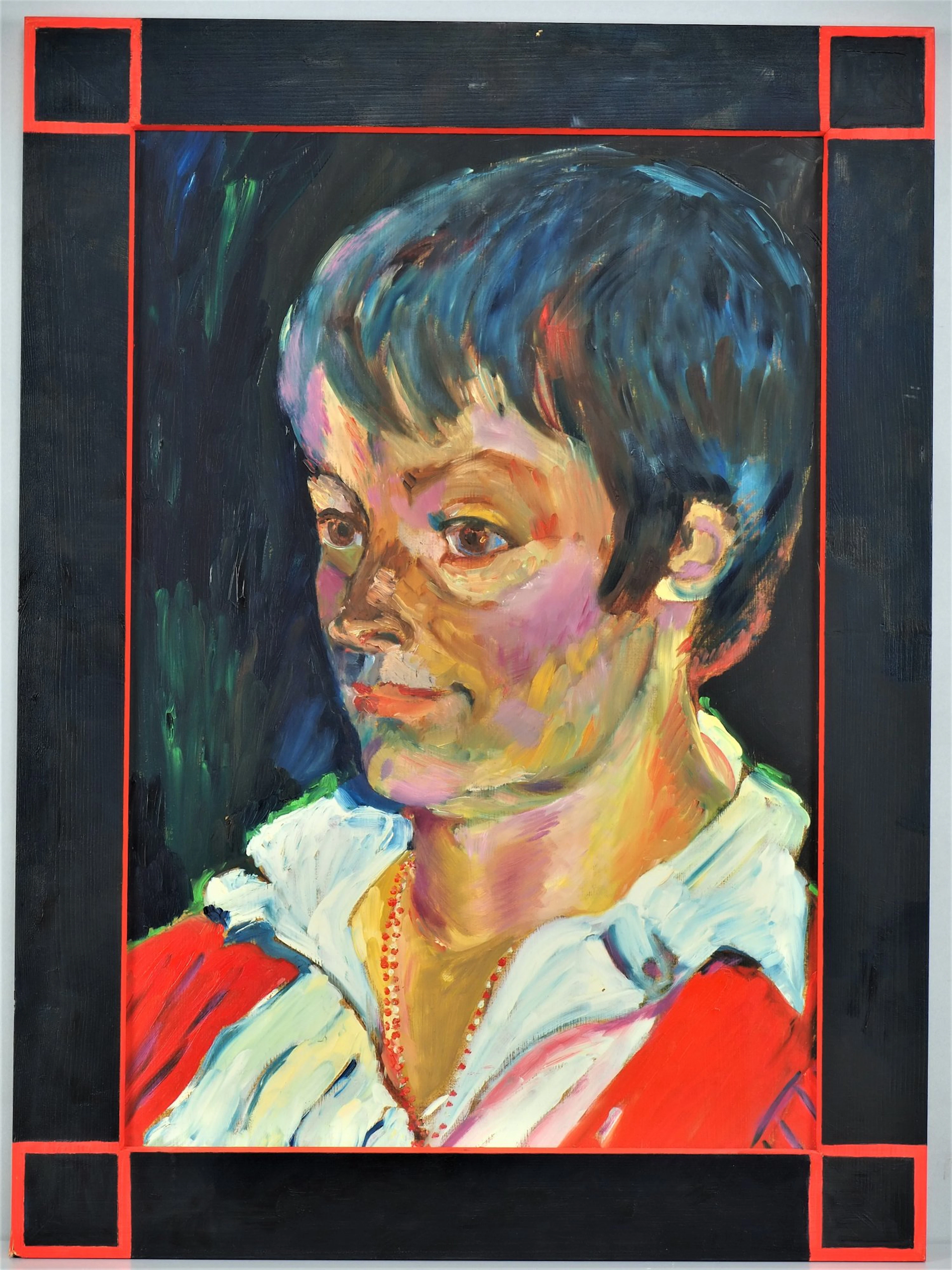 Los 143: Fridrun Scheiner (*1939, Lindau) - Selbstportät, 1982