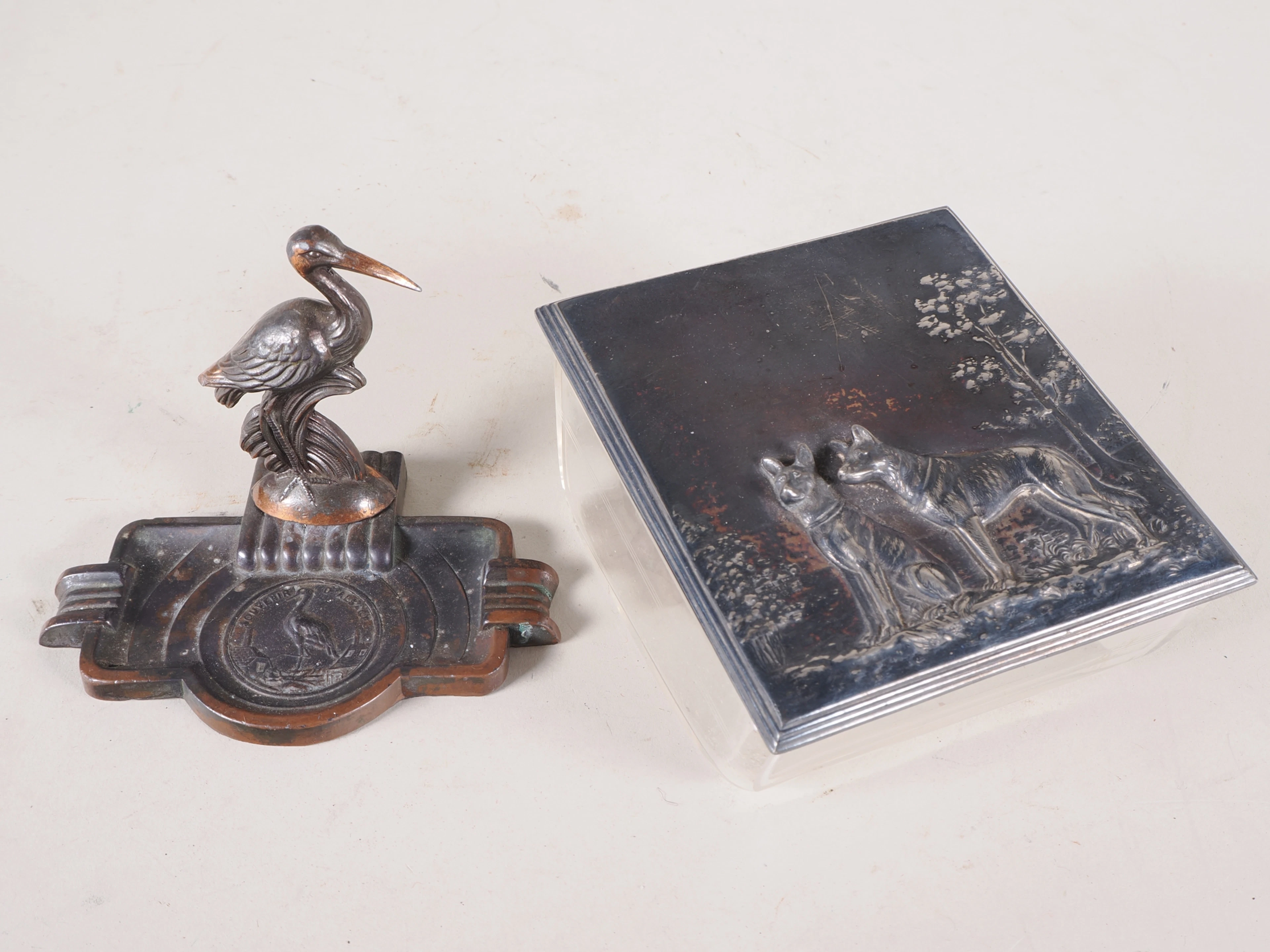 Los 842: Zwei Teile Jugendstil um 1900