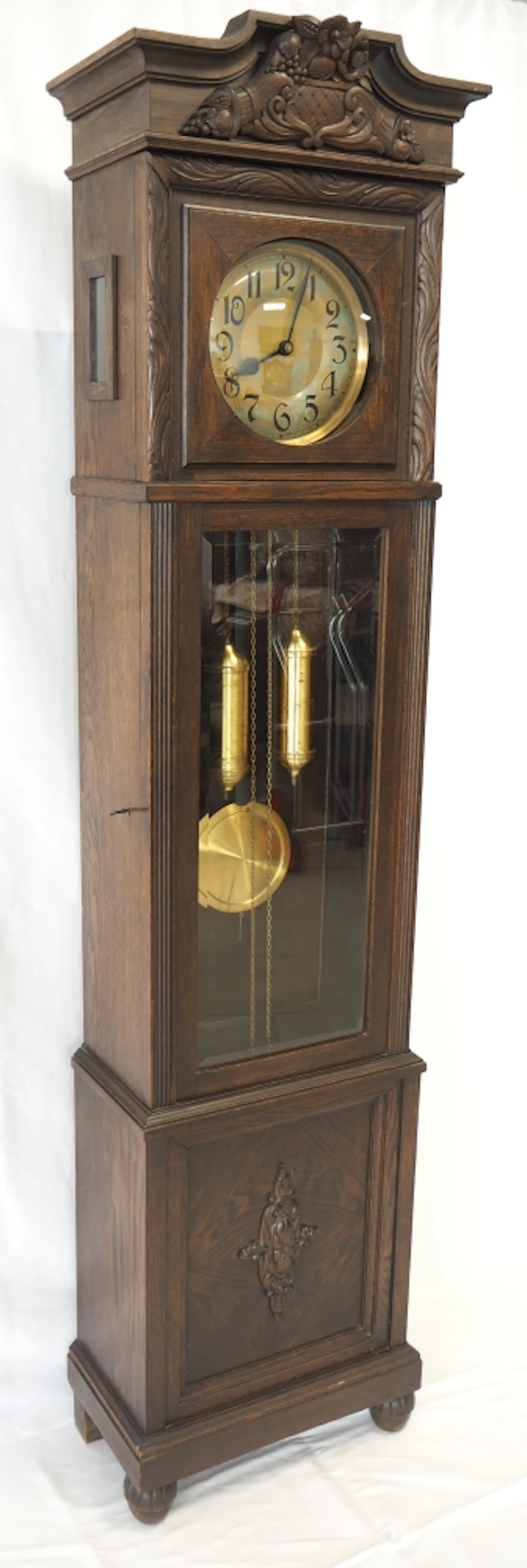 Los 594: Standuhr "Friedrich Mauthe Schwenningen", um 1900