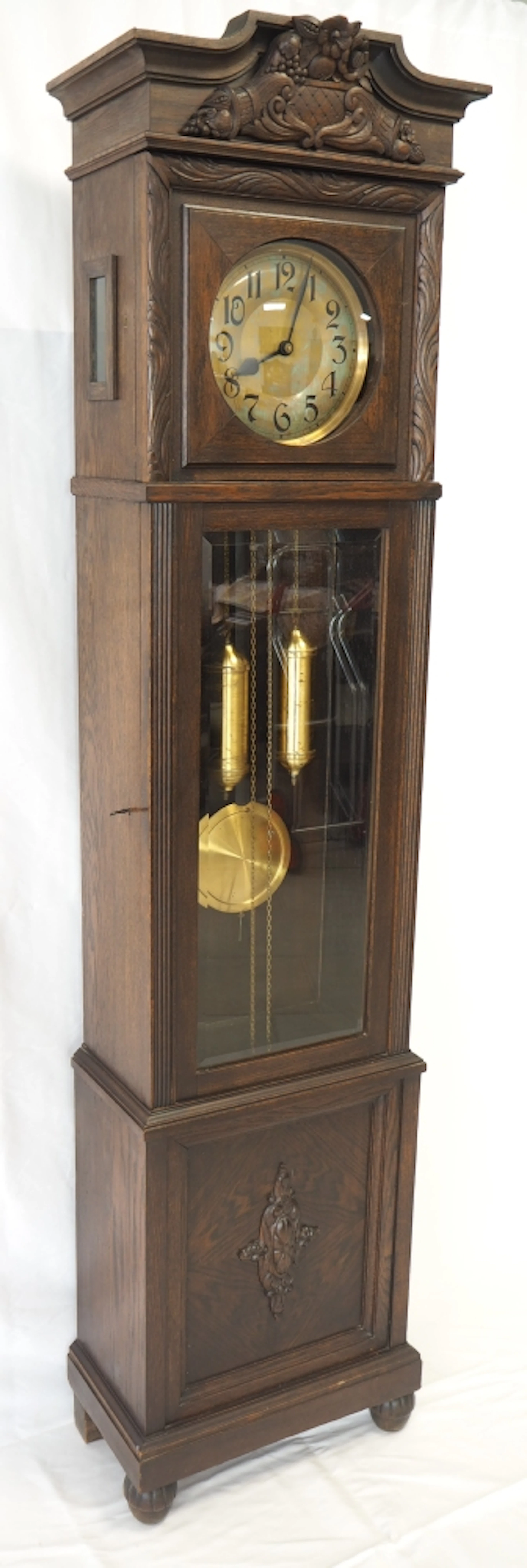 Los 594: Standuhr "Friedrich Mauthe Schwenningen", um 1900