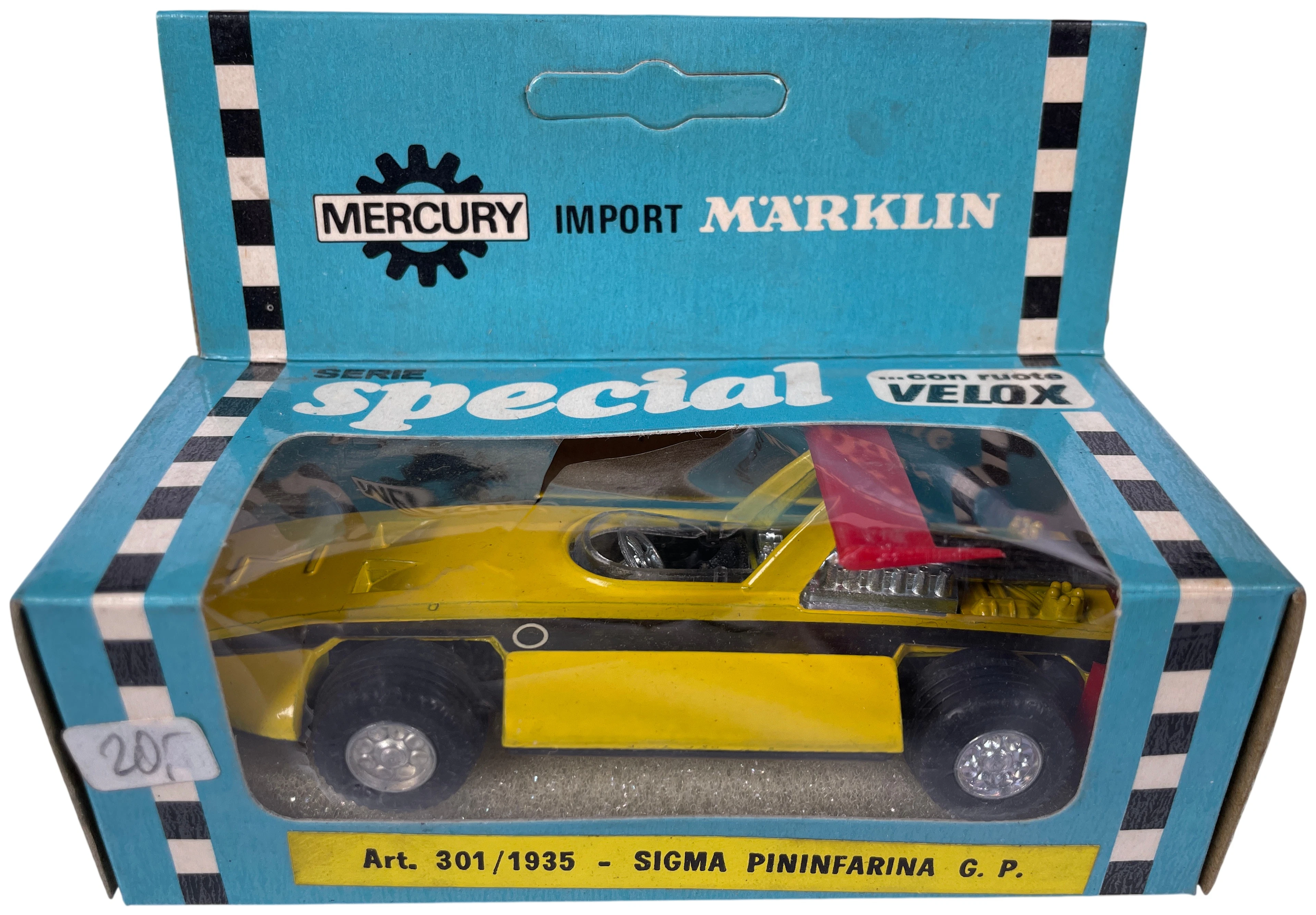 Los 1991: Mercury Sigma Pininfarina G. P. Modellauto in OVP Import Märklin