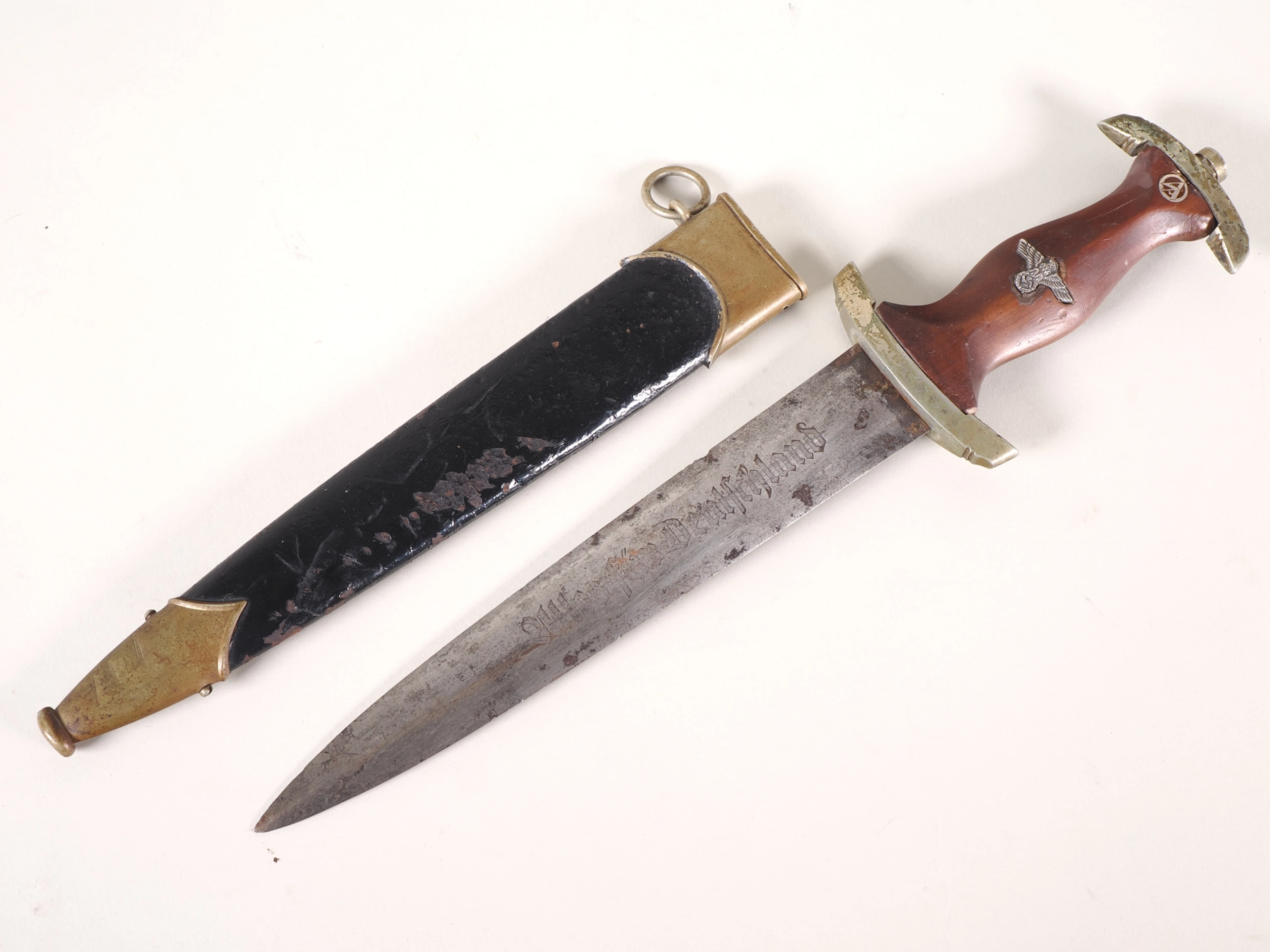 Los 2456: SA Dolch NSKK Gau BO Dolch Sauer und Sohn Suhl "Alles für