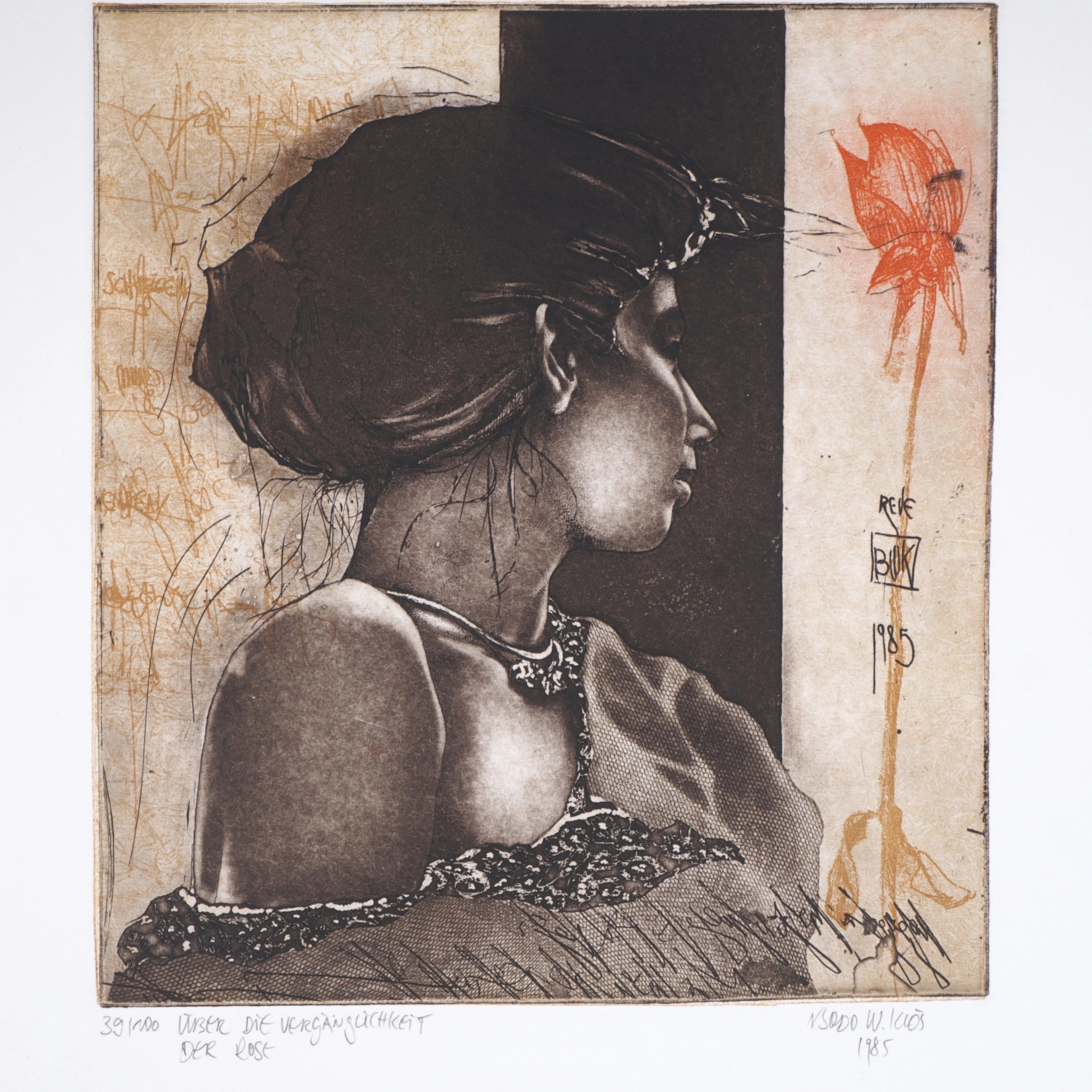 Los 275: Bodo W. Klös - Über die Vergänglichkeit der Rose, 1985