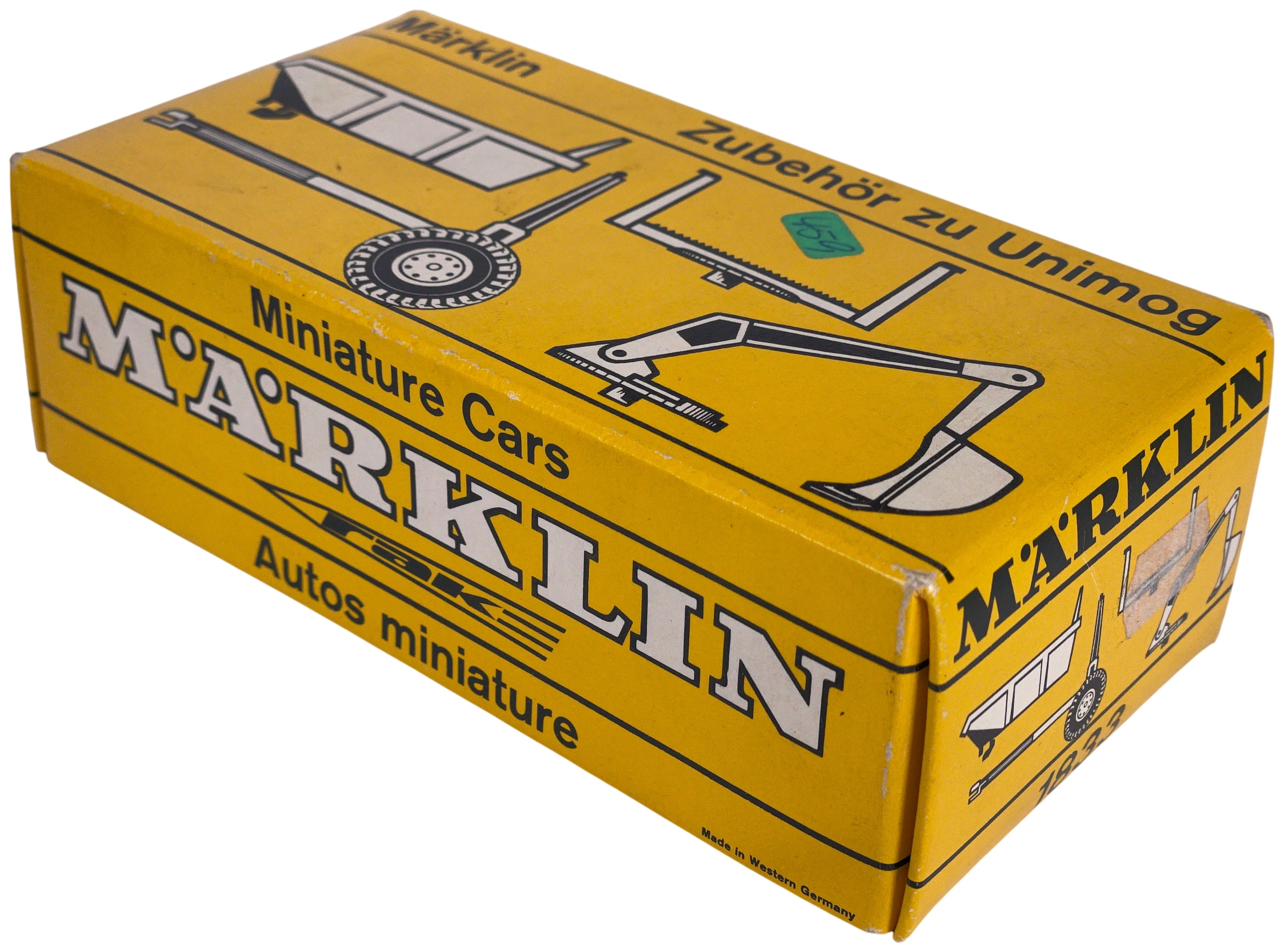 Los 2005: Ein Satz von drei Märklin RAK Modellauto Zubehörteilen für