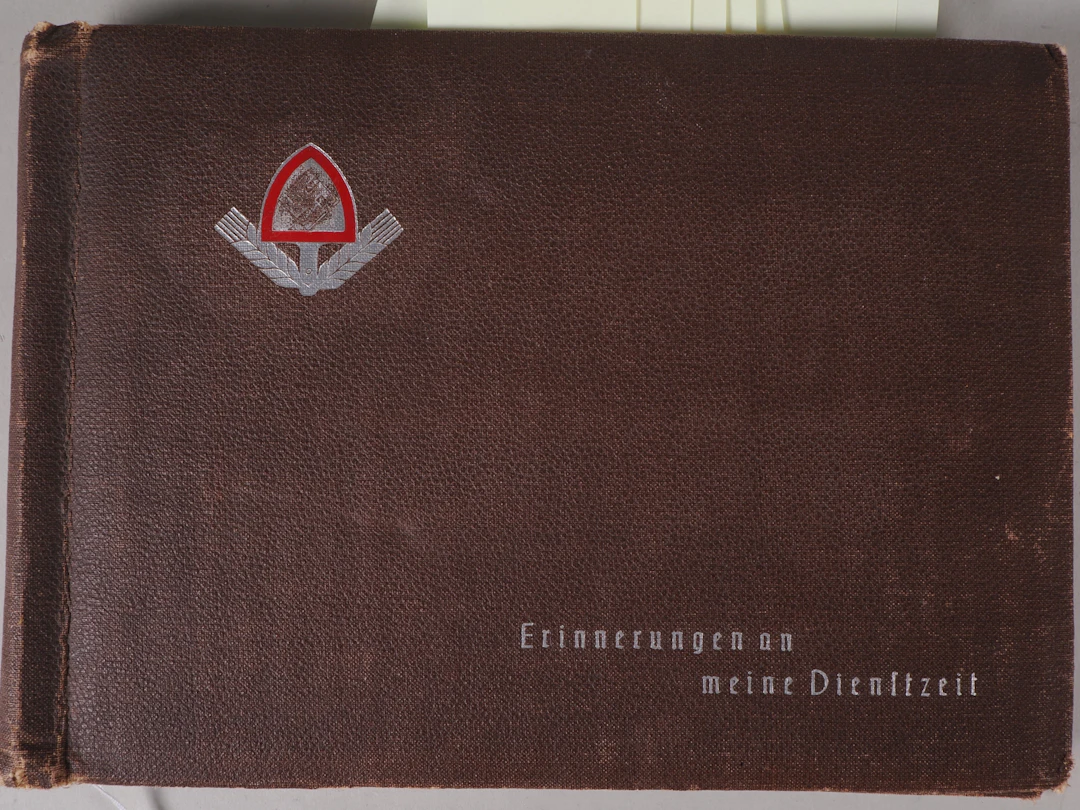 Los 2157: Fotoalbum RAD 9/165 Bad Aachen Goslar WK2
