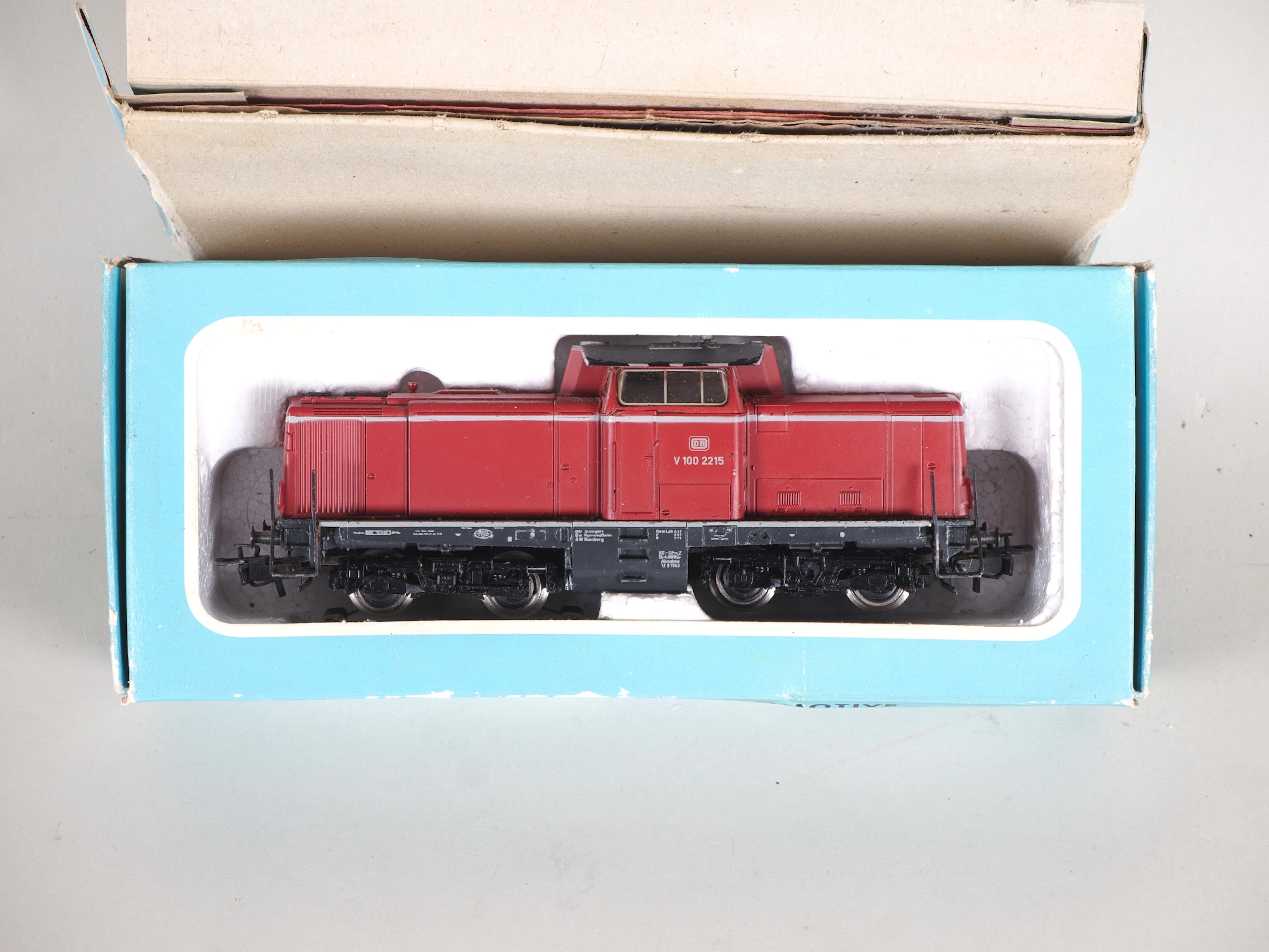 Los 1809: Märklin 3072 Diesellokomotive, H0, um 1966, in OVP