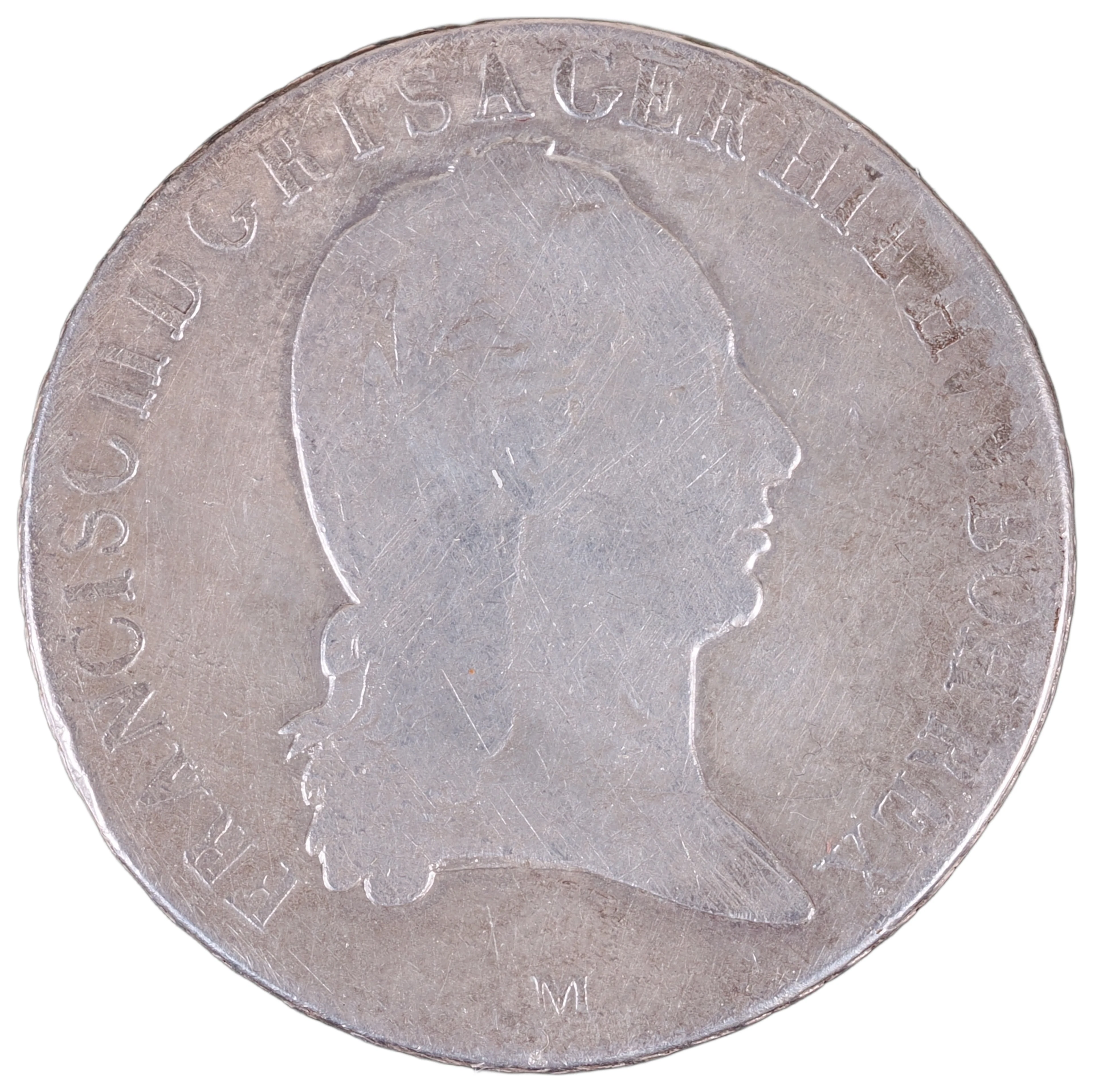 Los 1438: Österreichische Niederlande 1 Kronenthaler Silbermünze 1796