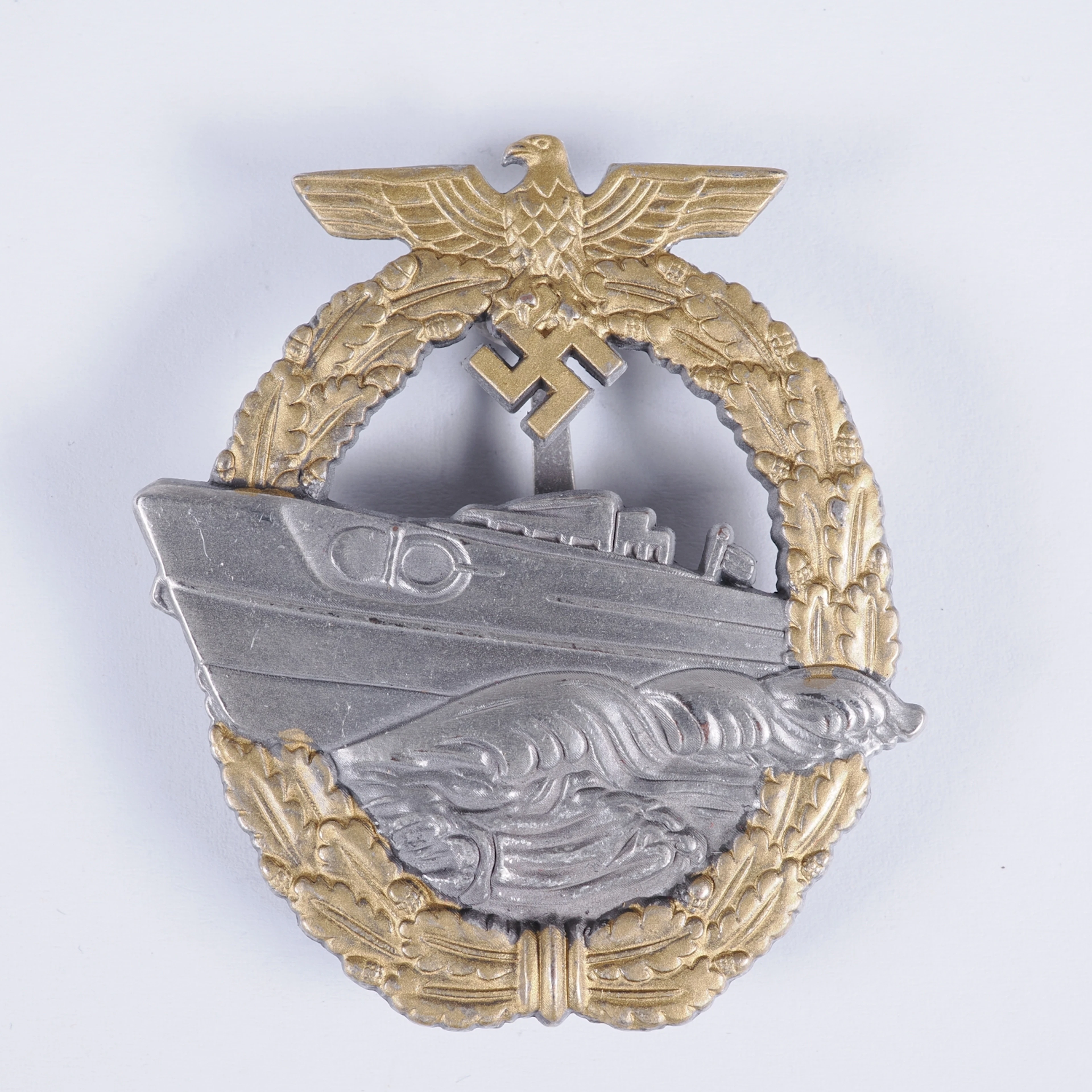 Los 2445: Schnellbootkriegsabzeichen 2.Form Kriegsmarine WK2