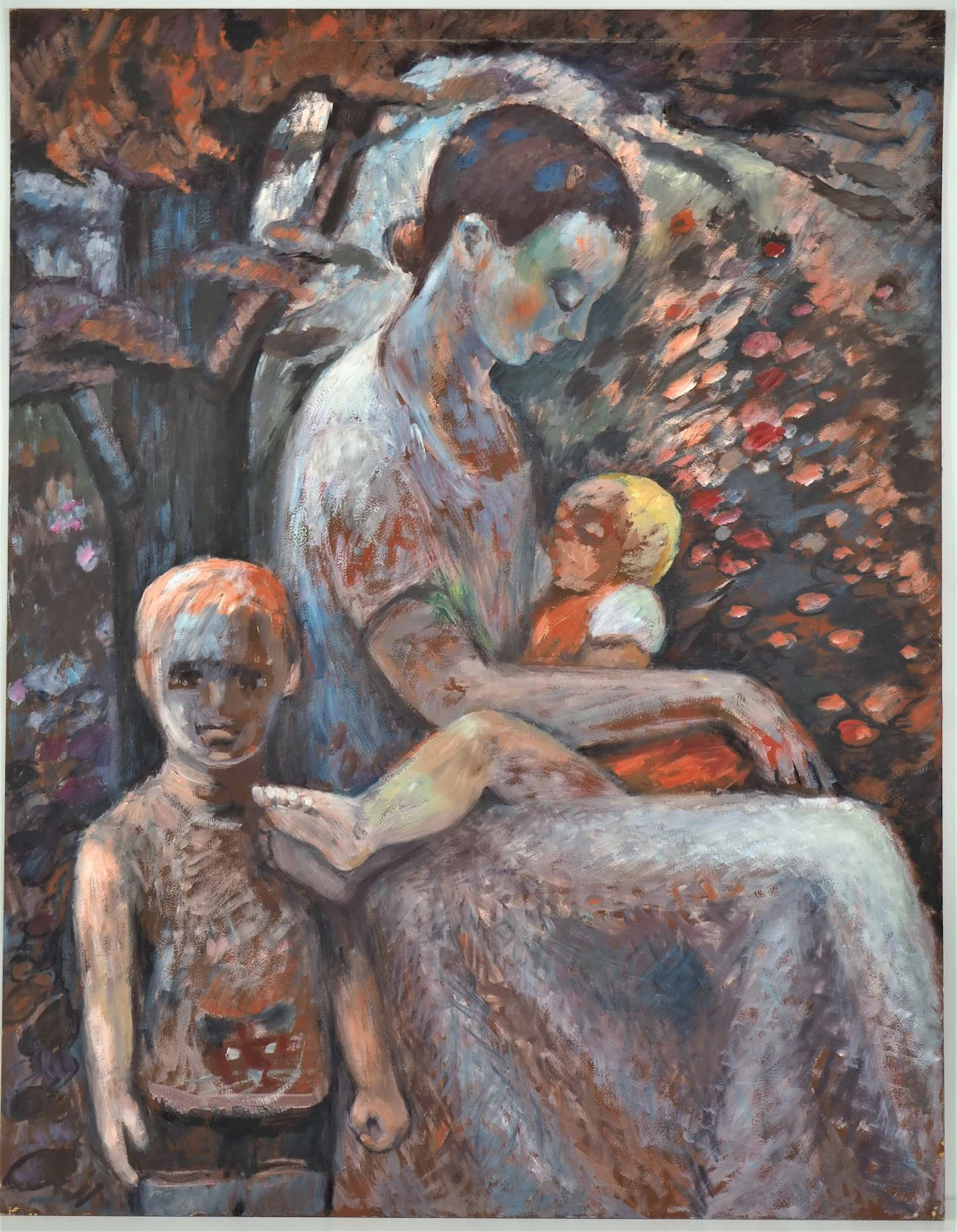 Los 145: Fridrun Scheiner (*1939, Lindau) - Mutter mit Kindern