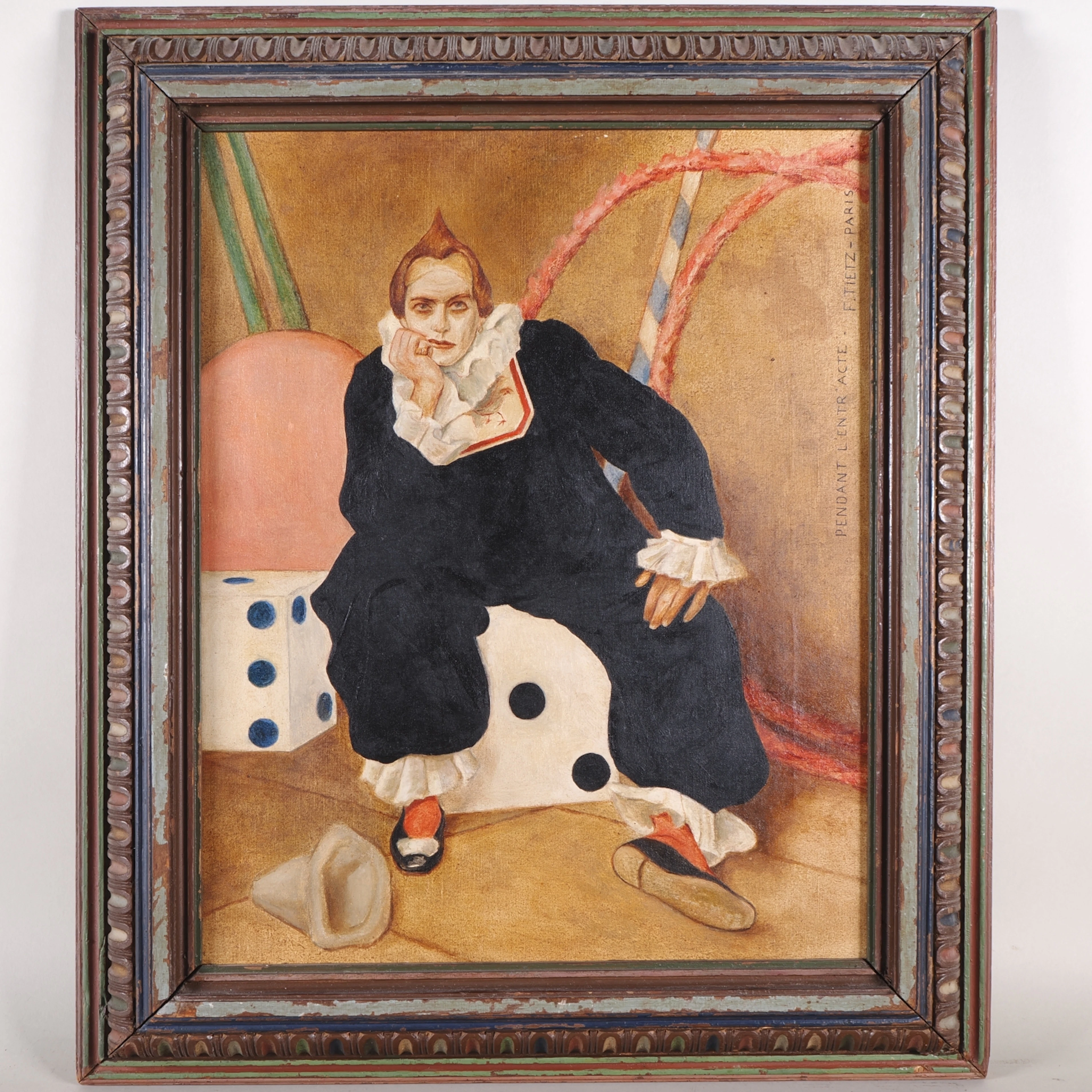 Los 95: Der nachdenkliche Clown - F. Tietz, Paris