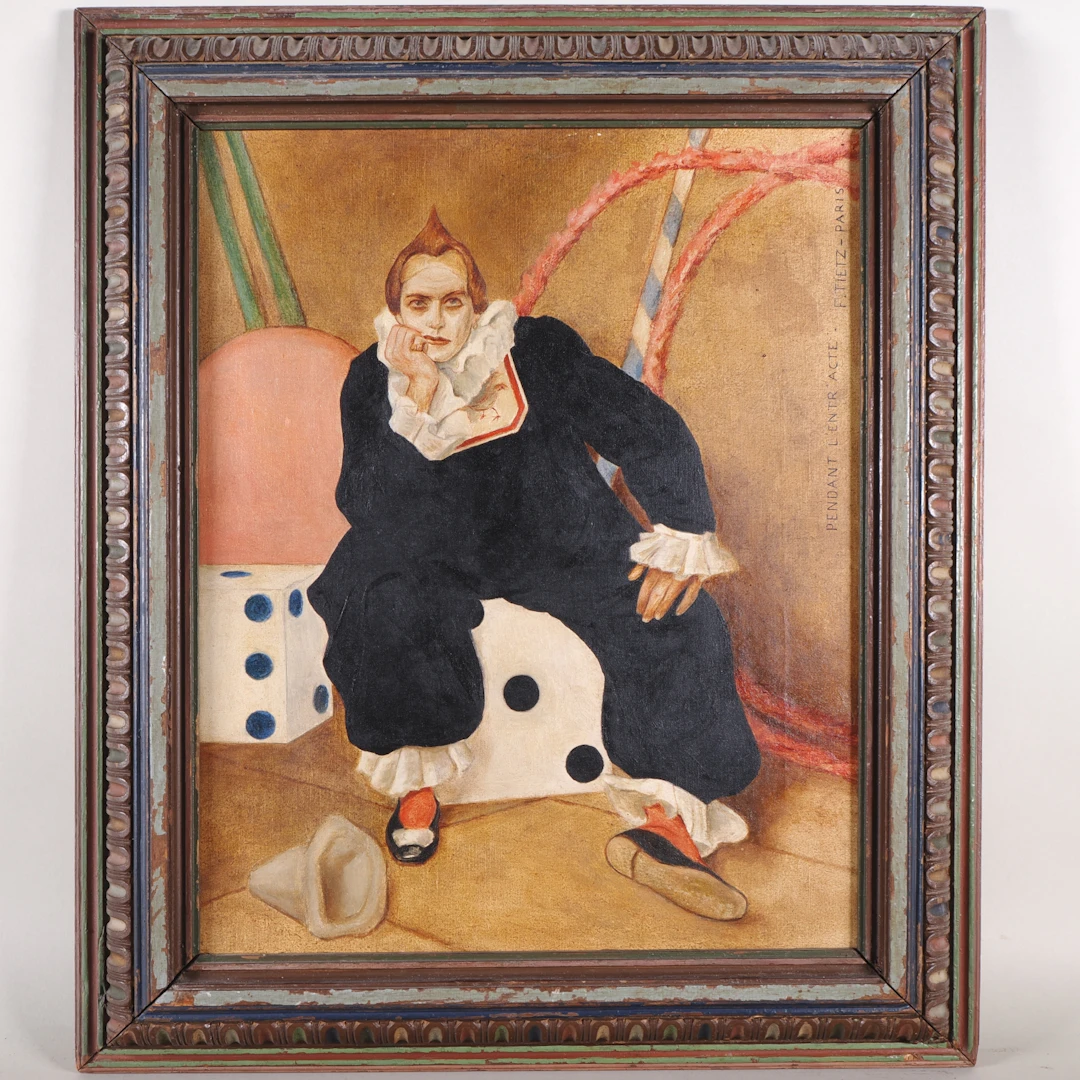 Los 95: Der nachdenkliche Clown - F. Tietz, Paris