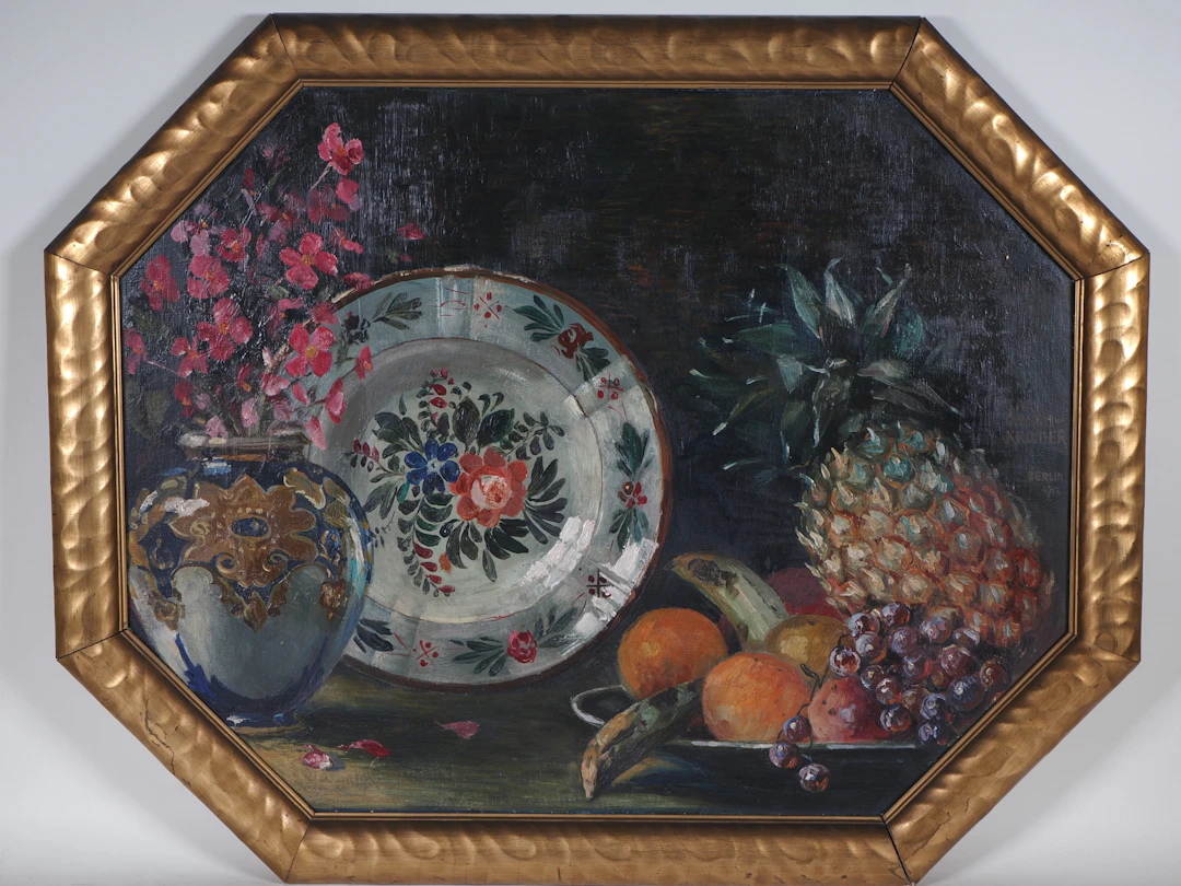 Los 98: Karl Maximilian Kromer - Stillleben mit Blumen, Berlin 1912