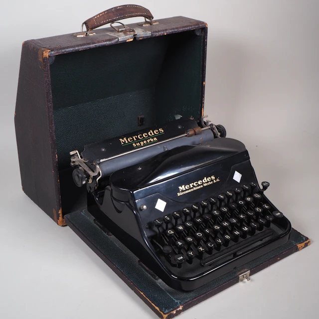 Los 1485: Schreibmaschine Mercedes Superba, 1930er Jahre