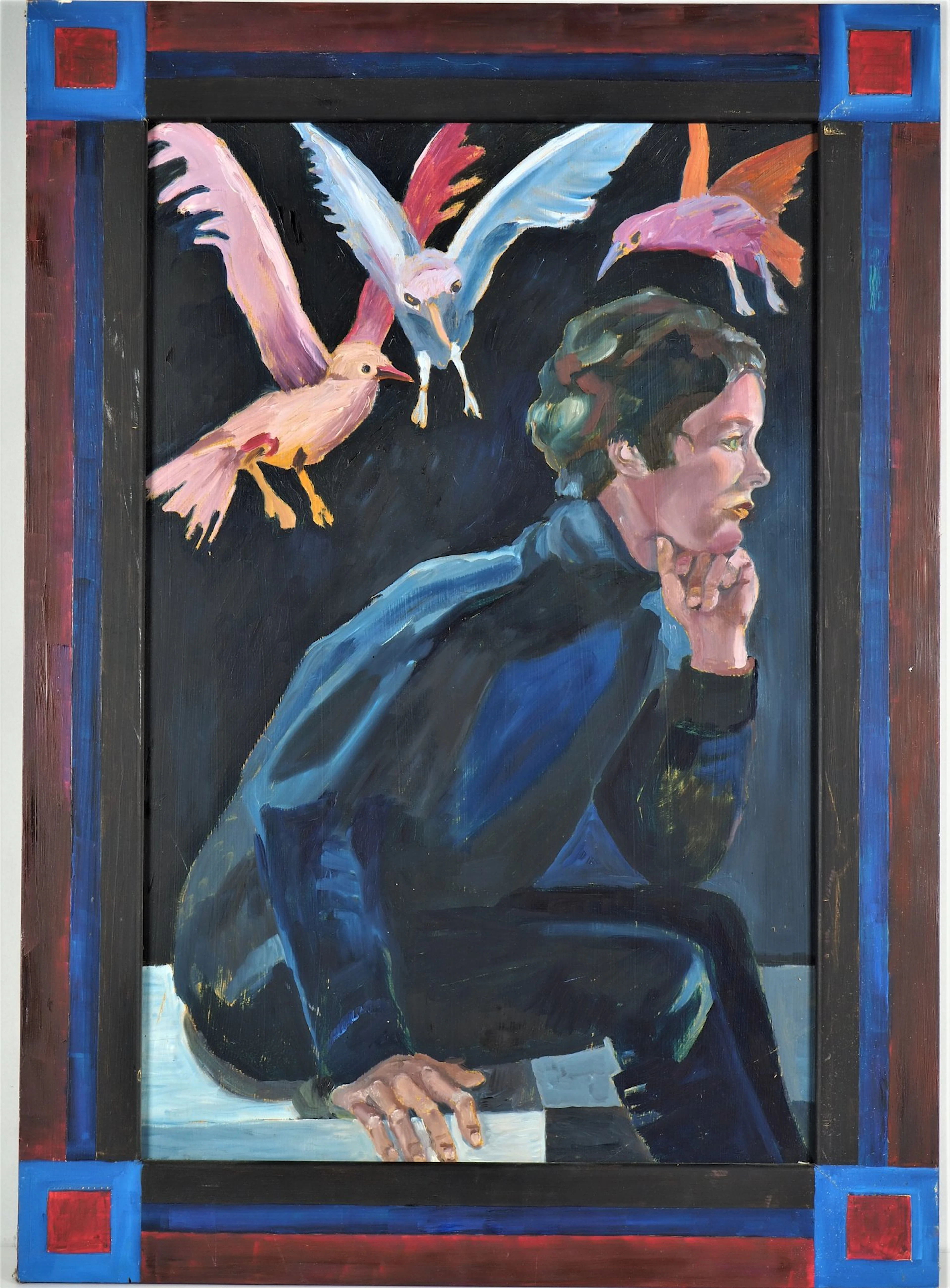 Los 142: Fridrun Scheiner (*1939, Lindau) - Porträt eines Mädchens, 1982