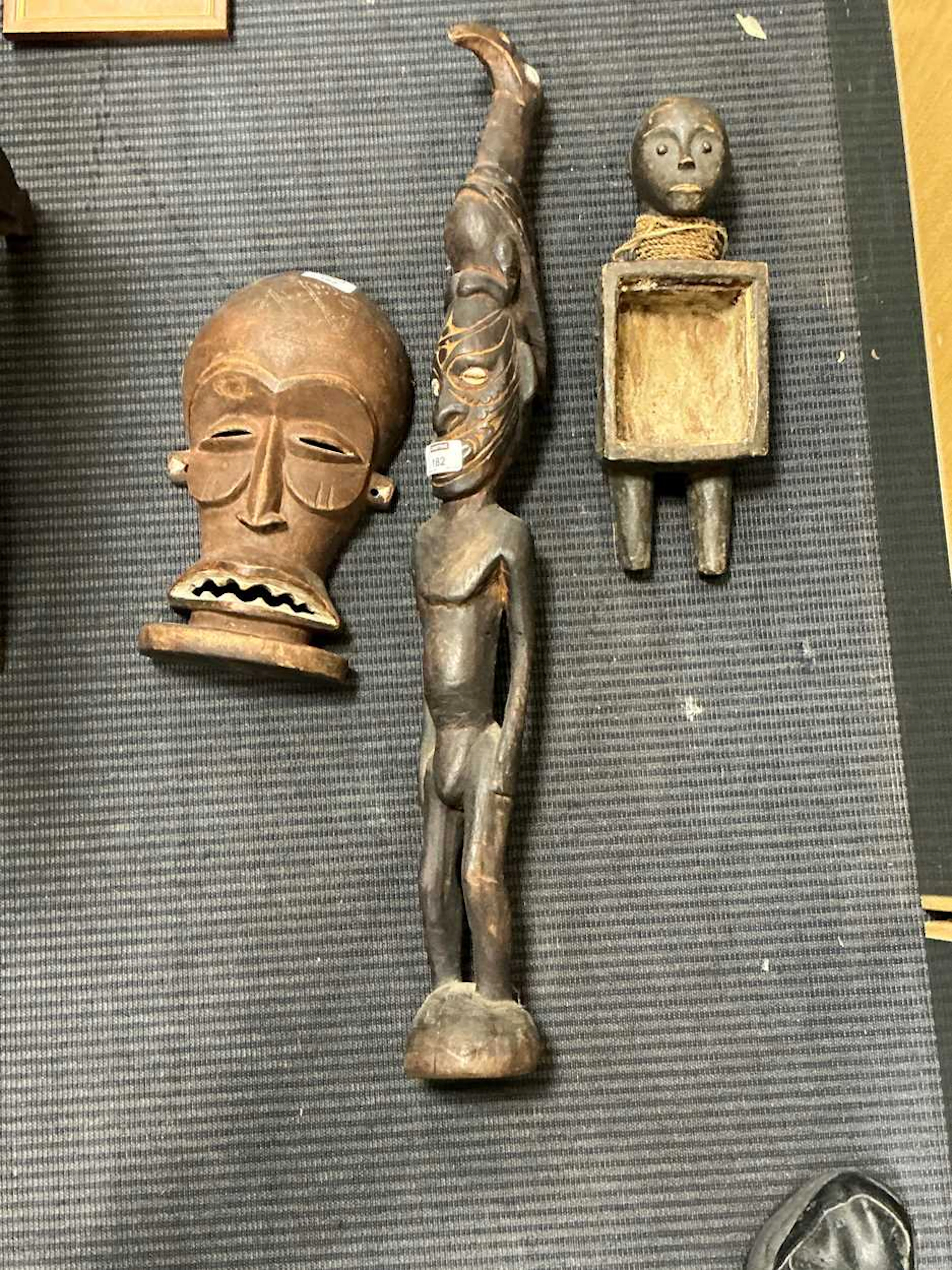 Three items of tribal Art