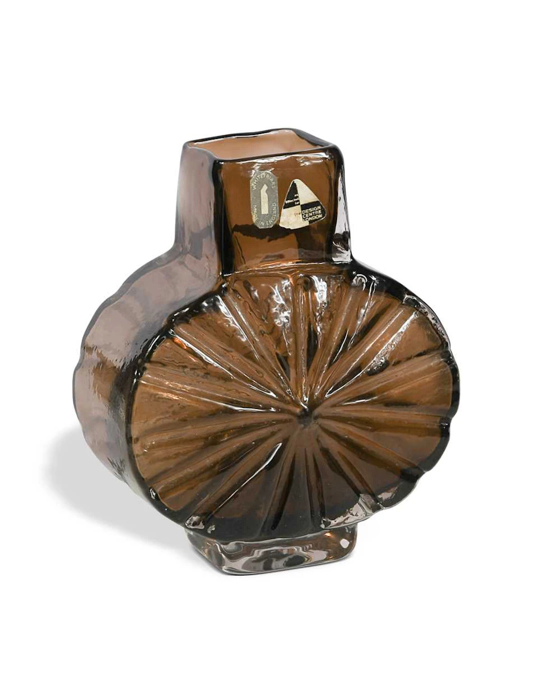 Geoffrey Baxter for Whitefriars, a ‘Sunburst’ glass vase