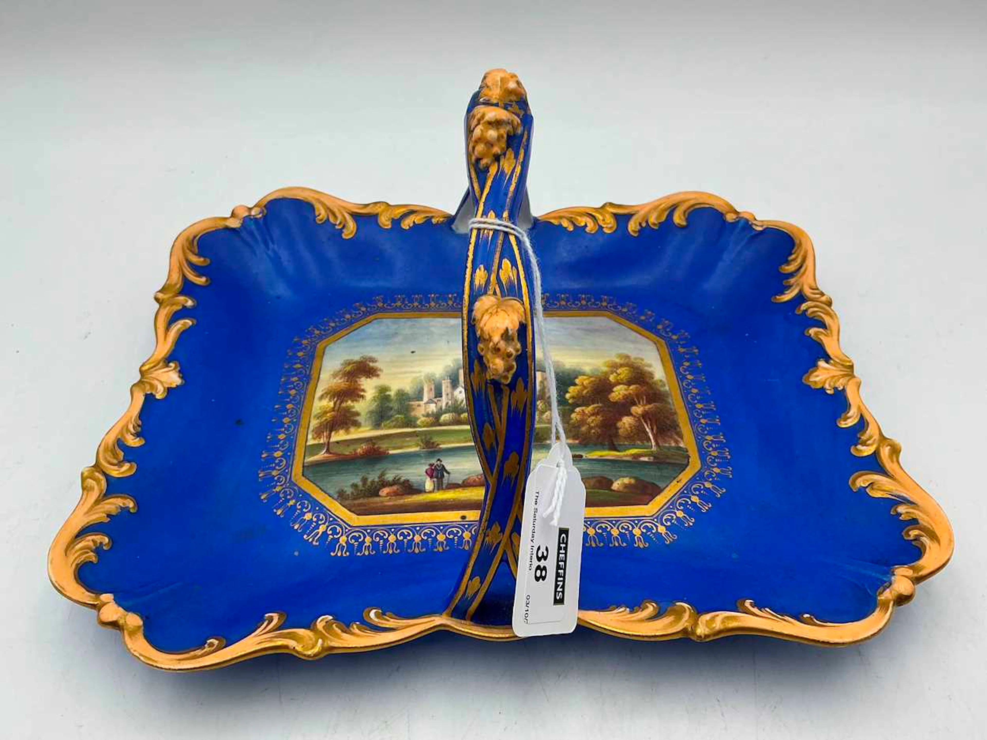 A Minton Clarence basket