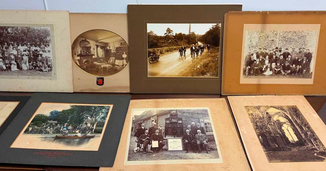 An assortment of mixed 19th century portrait and other photographs