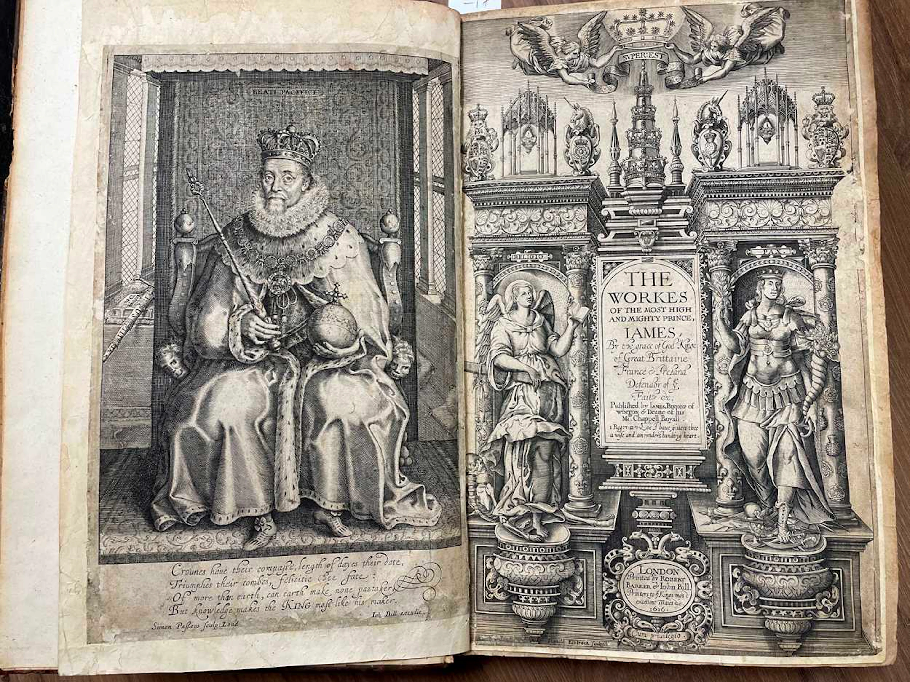 JAMES I, King of England (1566-1625)