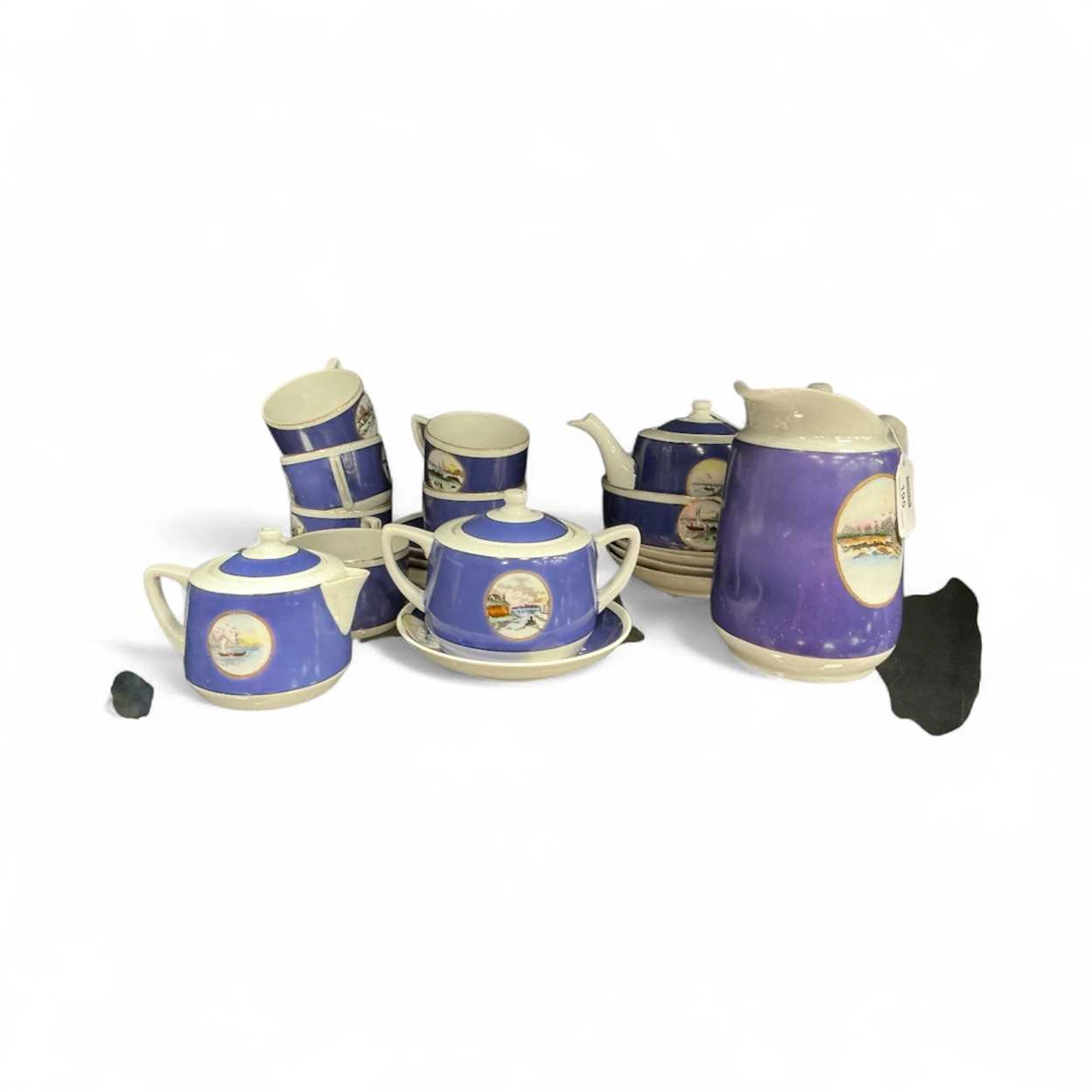A group of porcelain