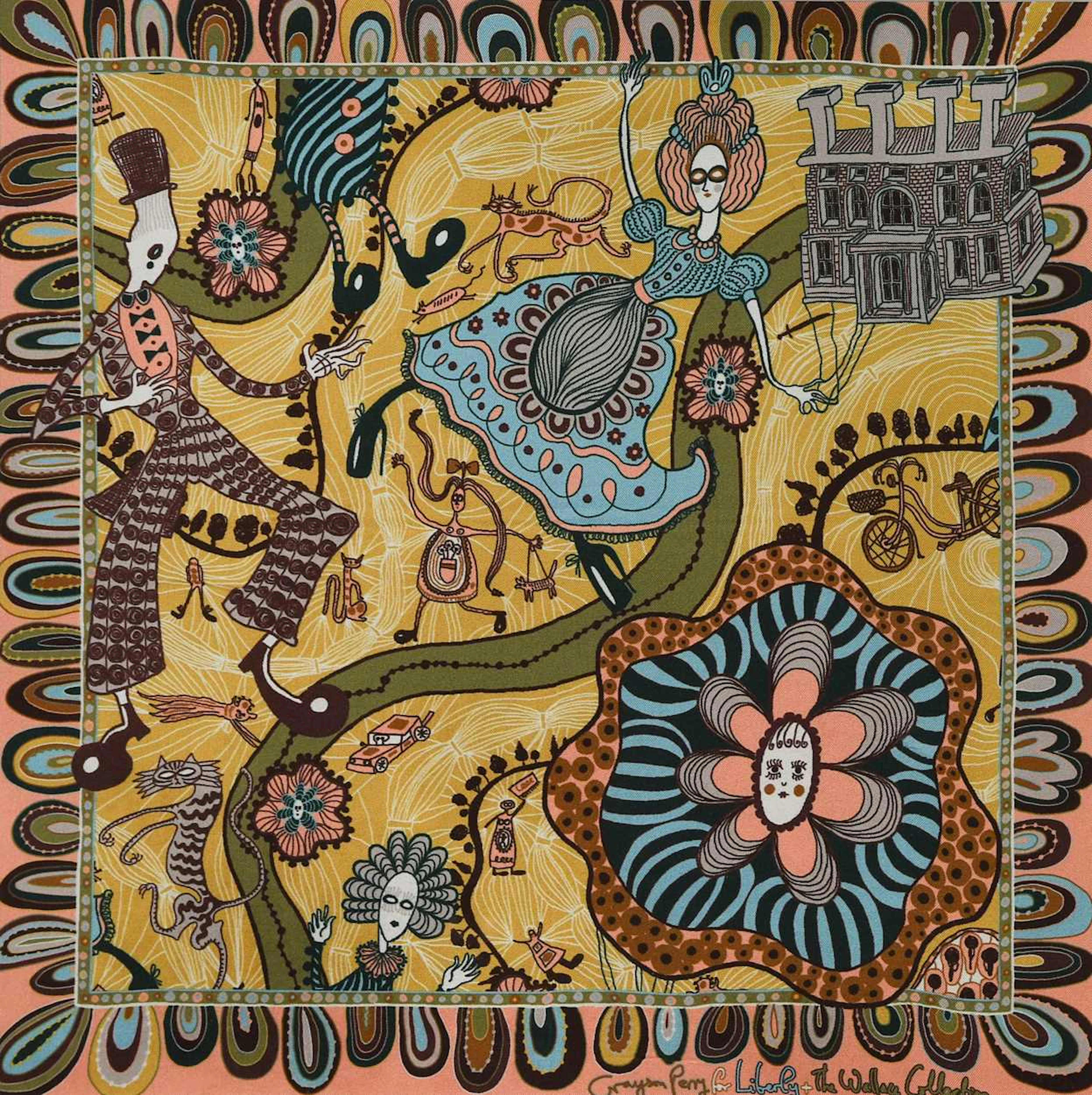 Sir Grayson Perry CBE, RA (1960-) for Liberty & The Wallace Collection