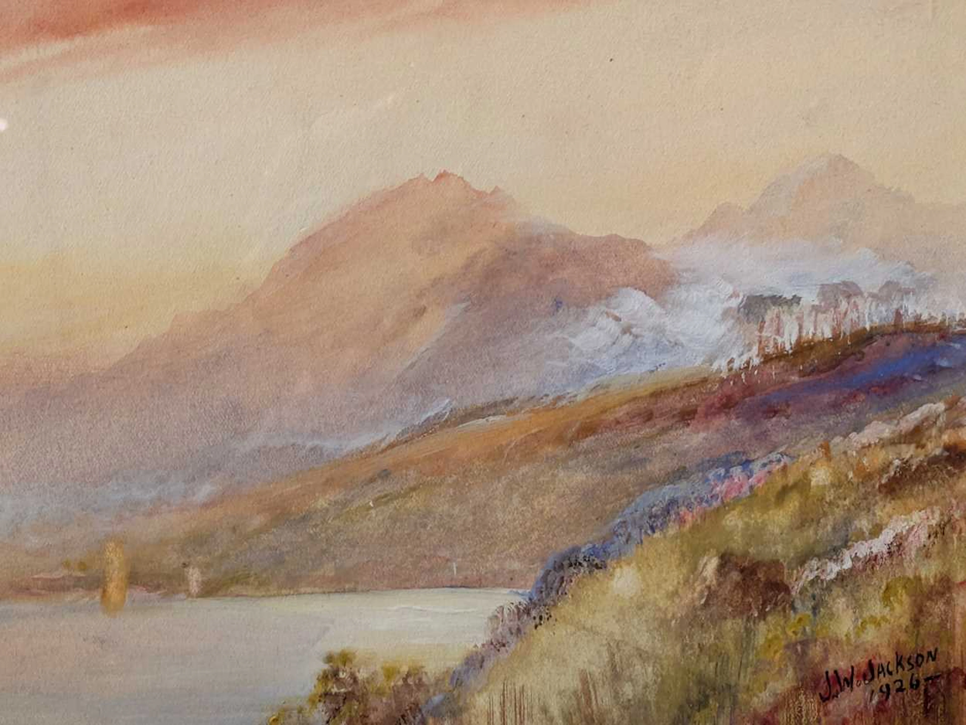 A Collection Of Three Landscape Watercolours
