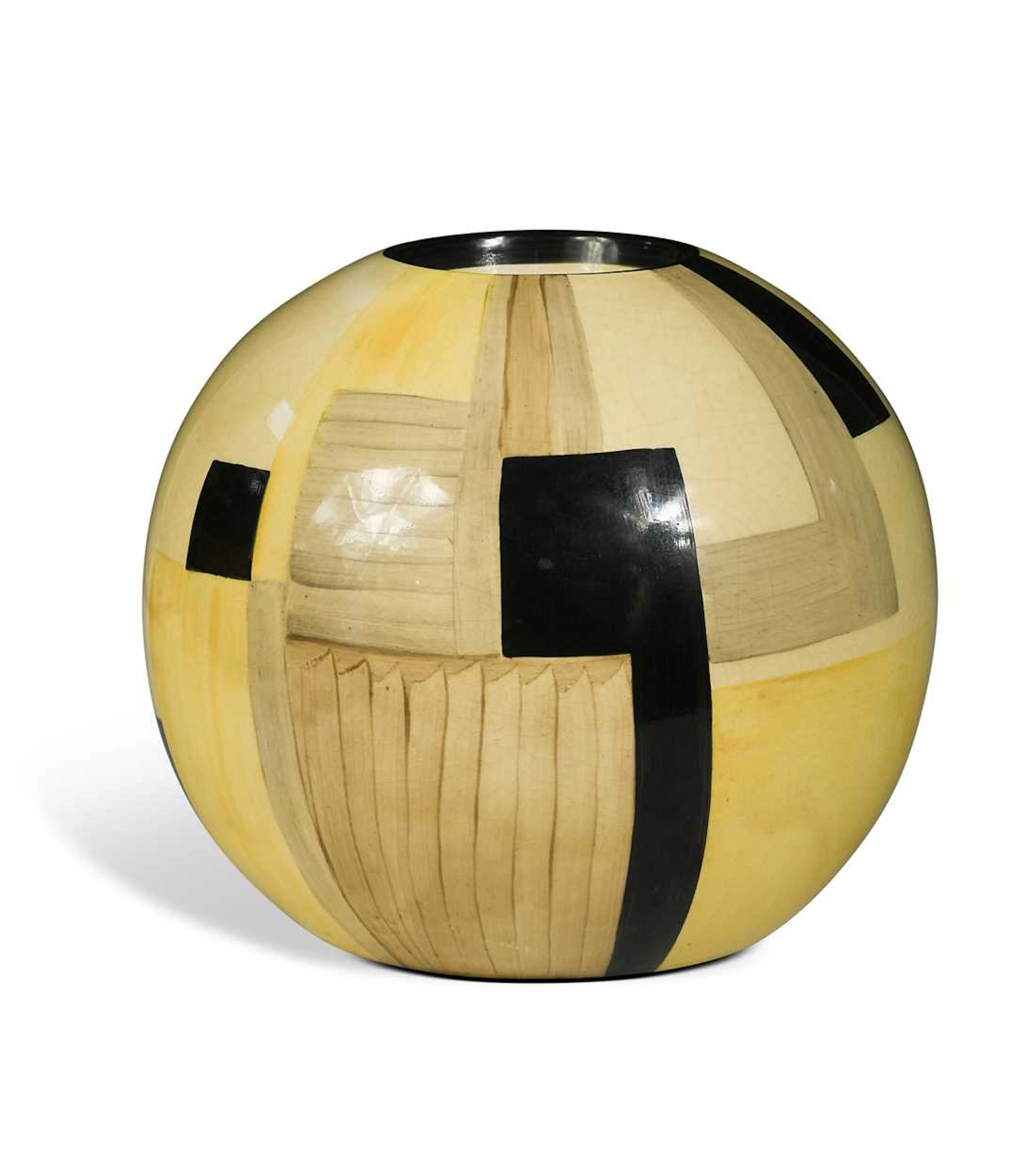 Susie Cooper at Gray's Pottery, a globular vase, pattern no.8215