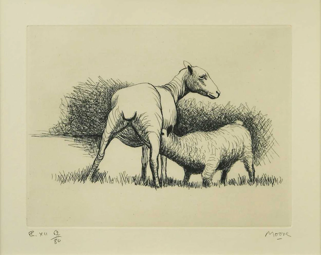 Henry Moore OM, CH, FBA (1898-1986)