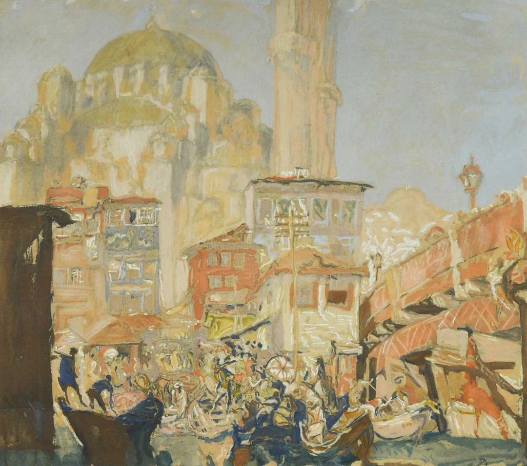 Sir Frank Brangwyn RA, RWS, RBA ( 1867-1956)
