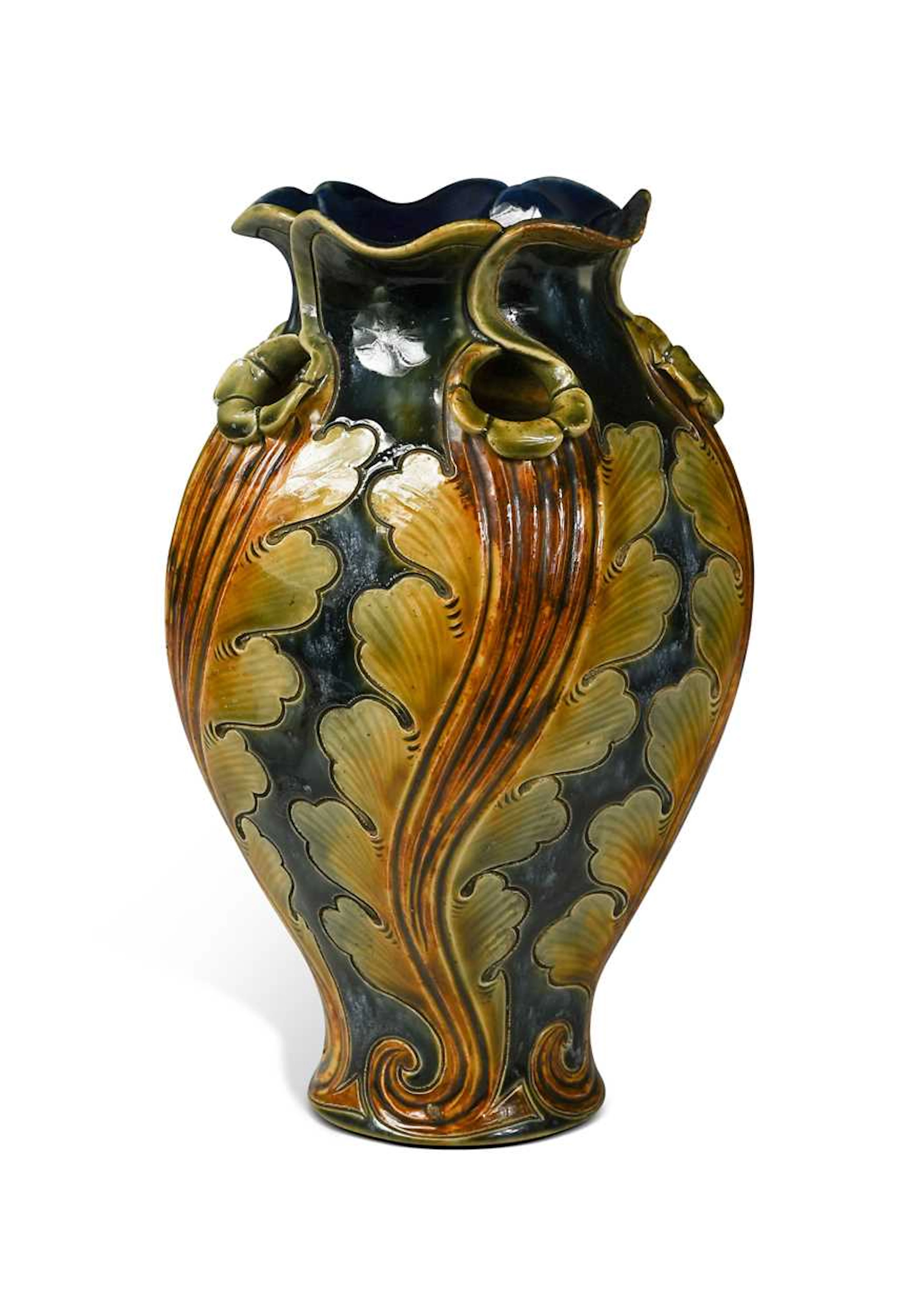 Frank Butler for Doulton Lambeth, a stoneware vase, model no.6942
