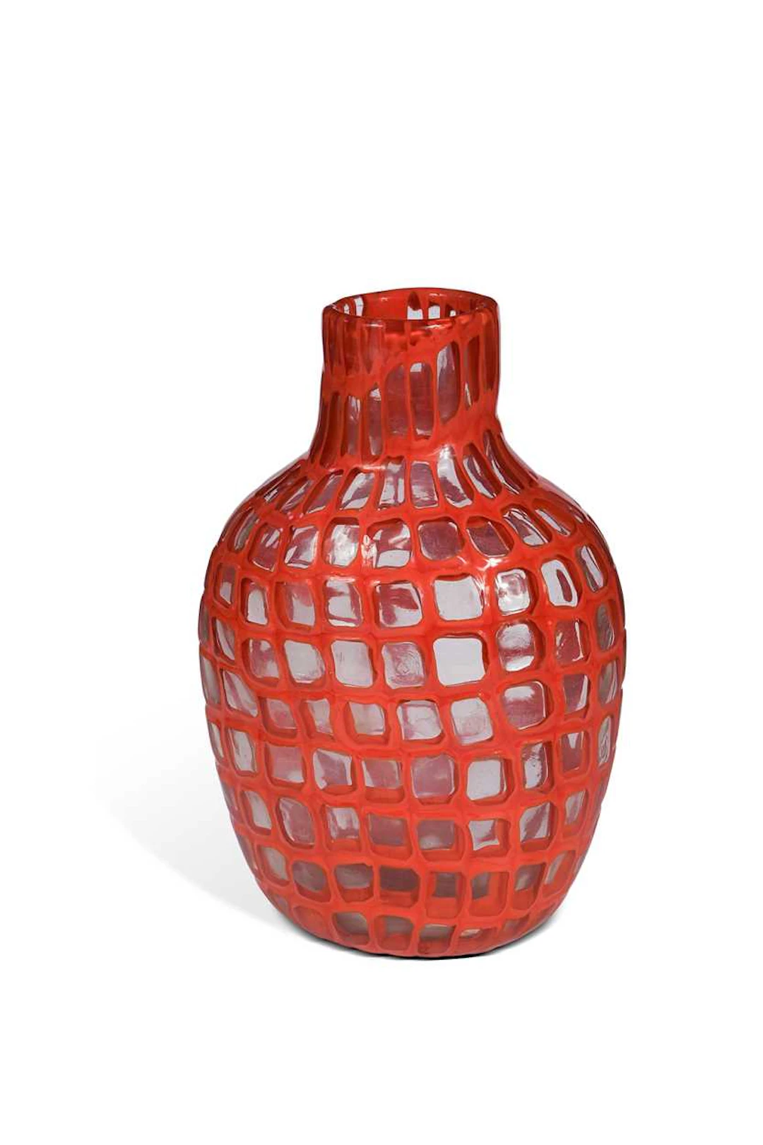 Ludovico Diaz de Santillana and Tobia Scarpa for Venini, an 'Occhi' glass vase