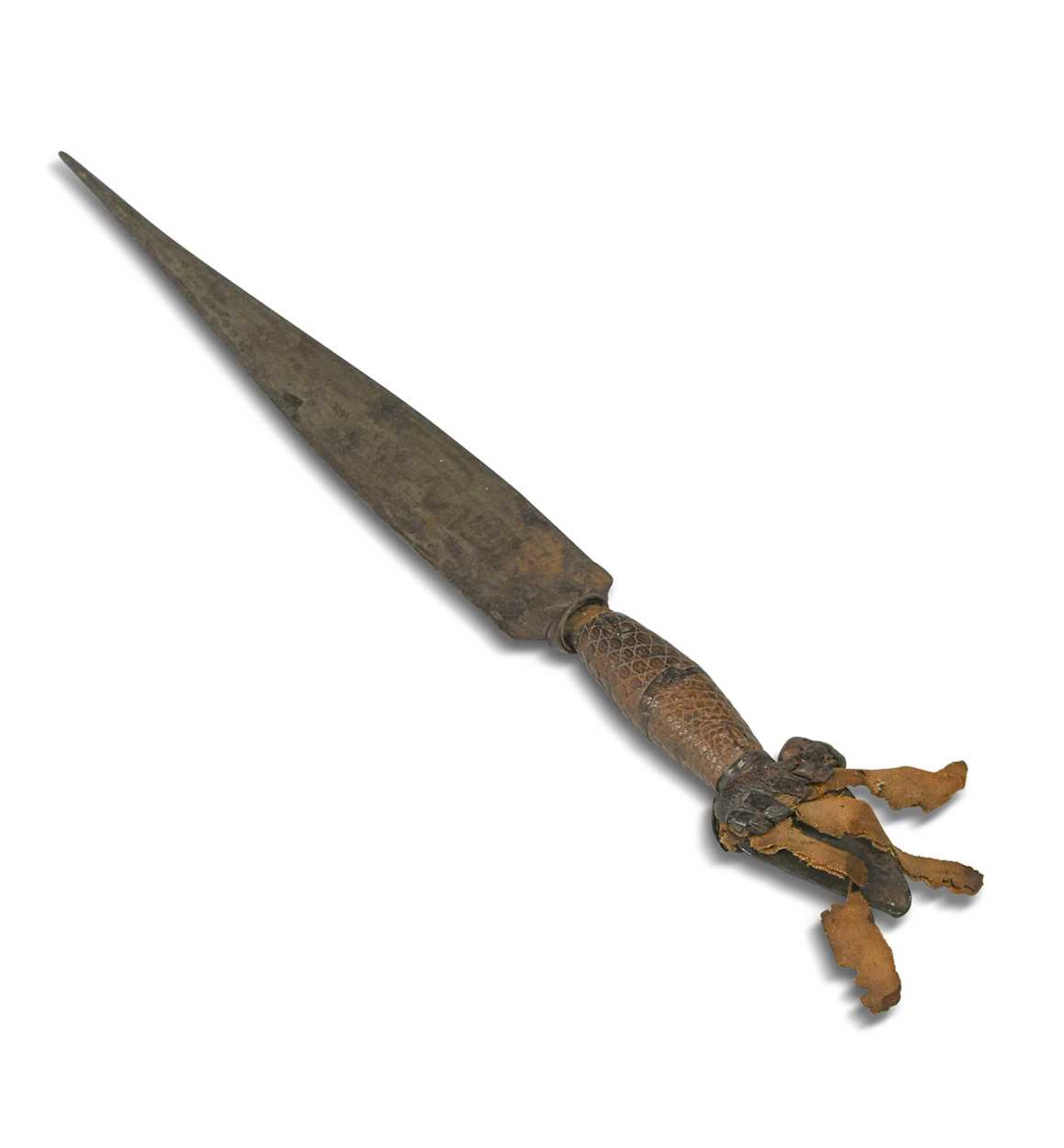 A North African or Sudanese tribal dagger, late 19th century