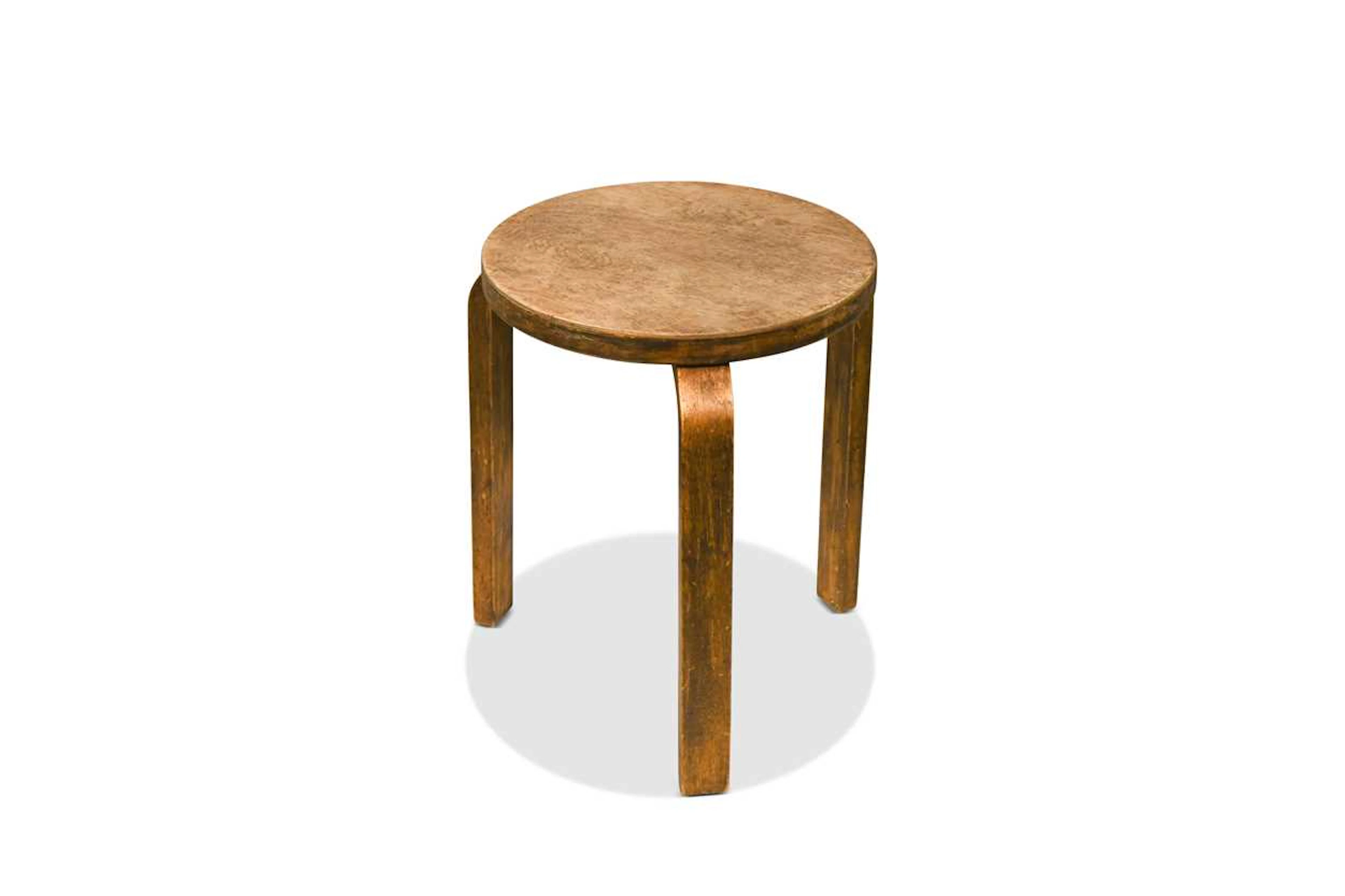 Alvar Aalto (1898-1976) for Finmar Ltd, a model No. 60 bentwood stool