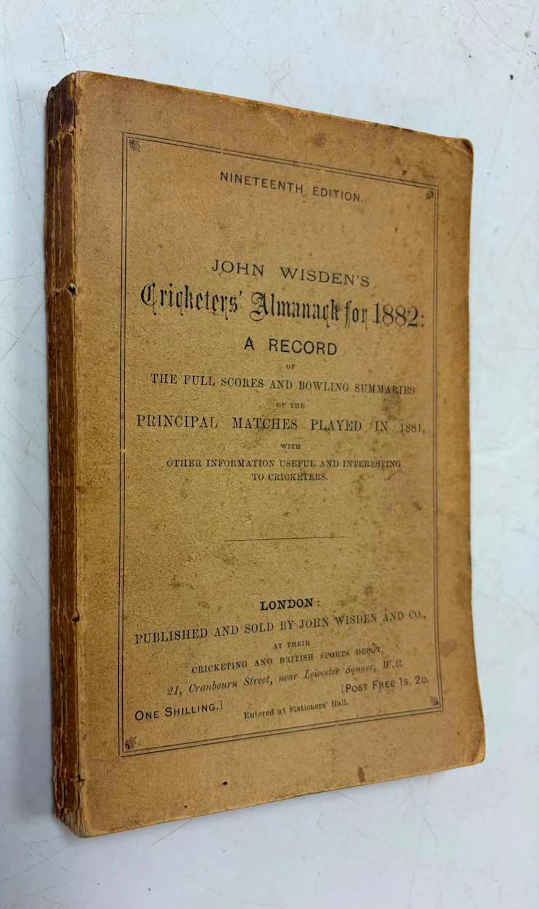 WISDEN (John)