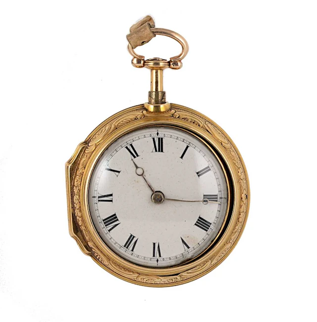 Andrew Dickie, London - An 18th century pair cased pocket watch