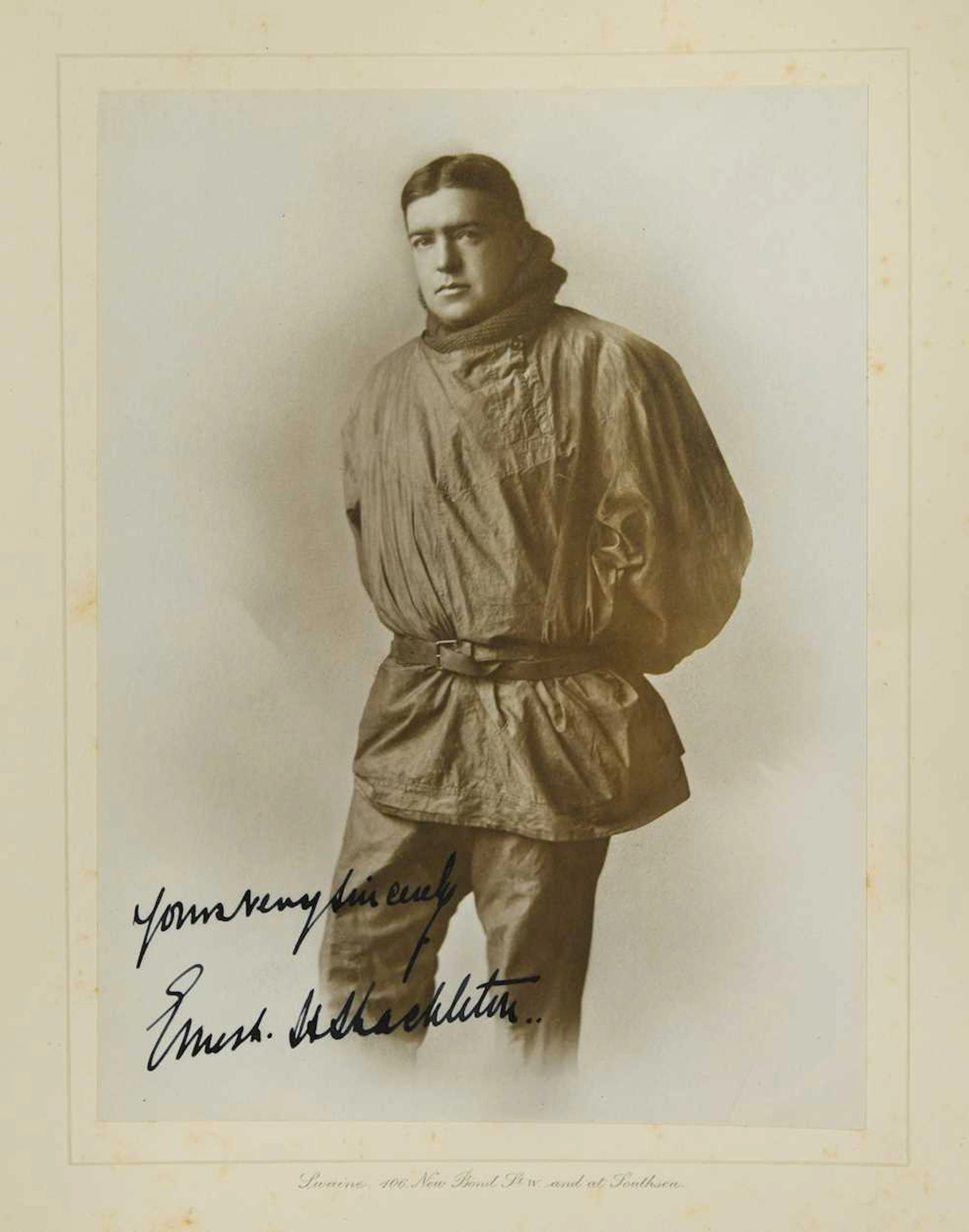 SHACKLETON (Sir Ernest)