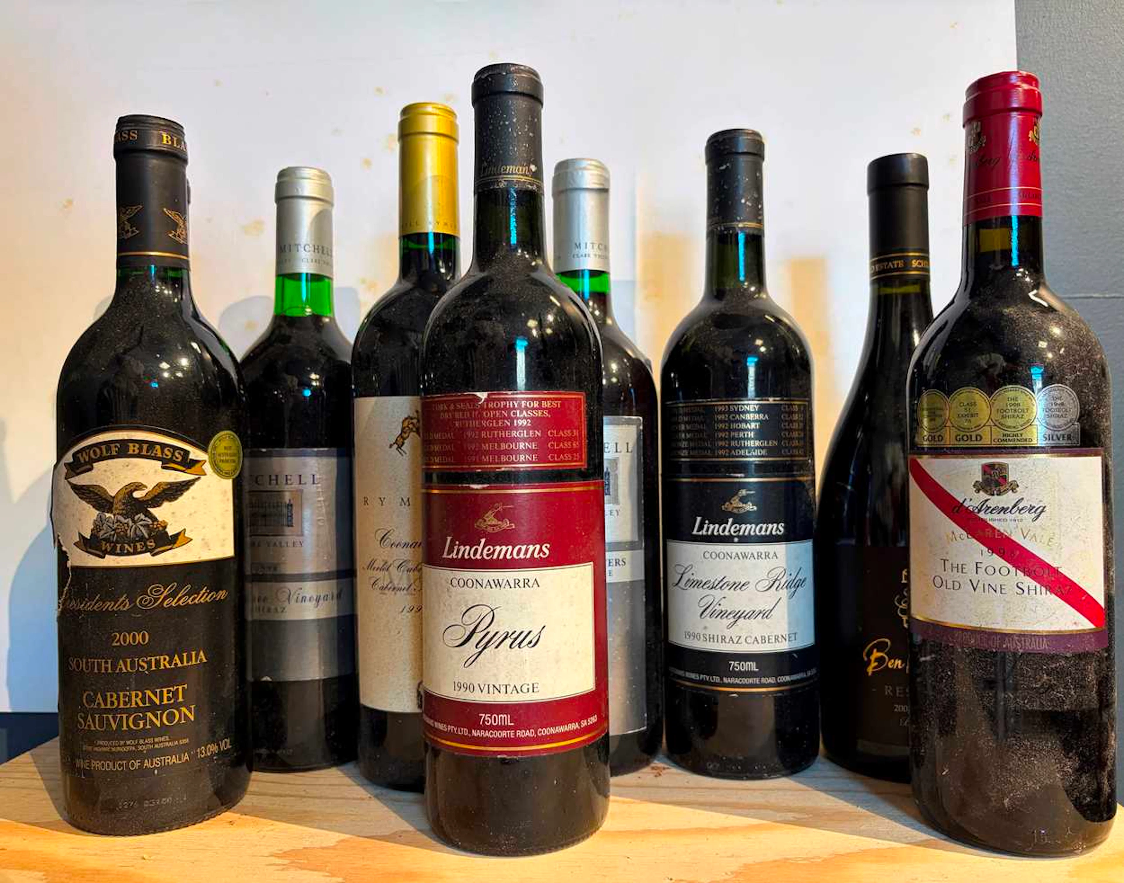 Australian red wines.