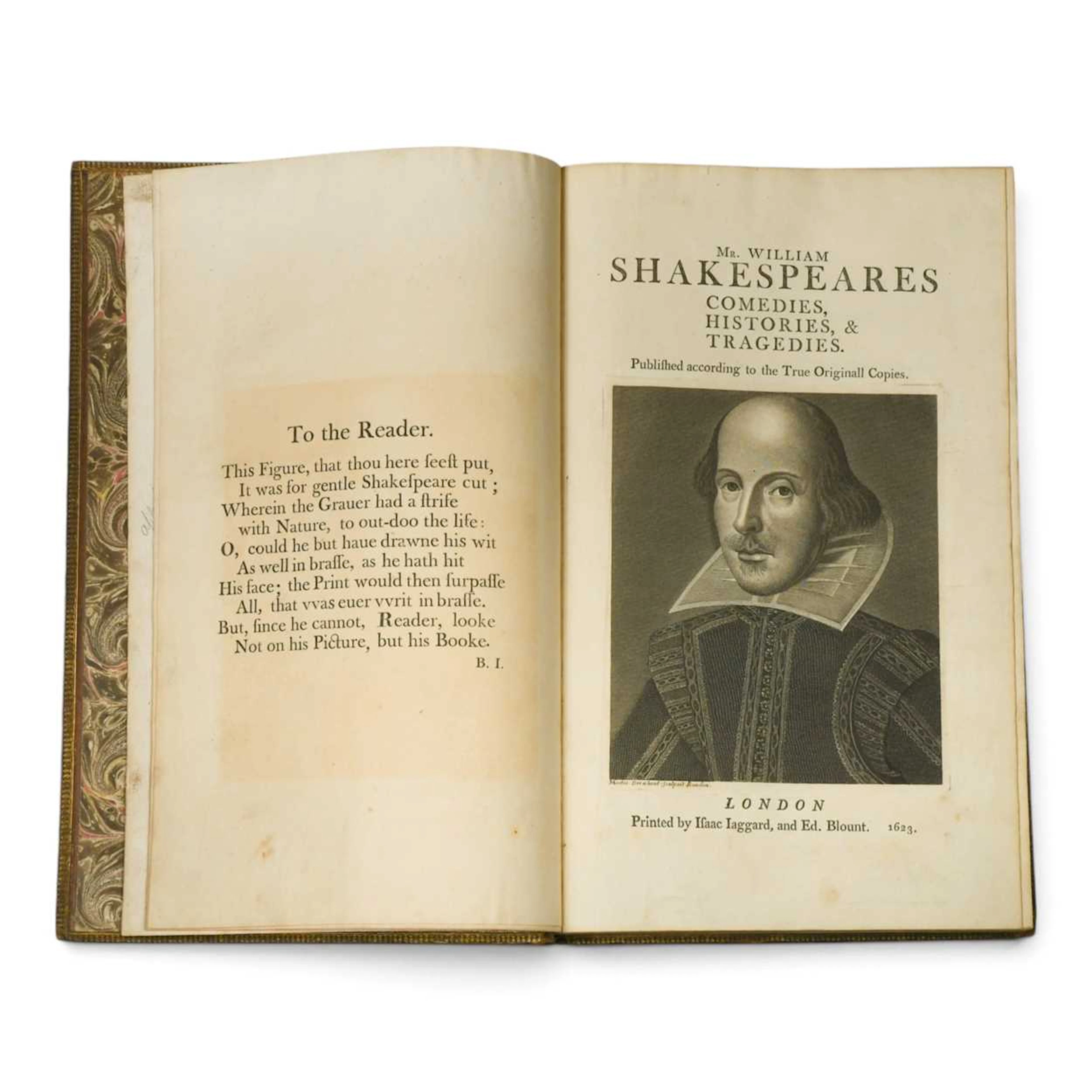 SHAKESPEARE facsimile edition 1st Folio of 1623.