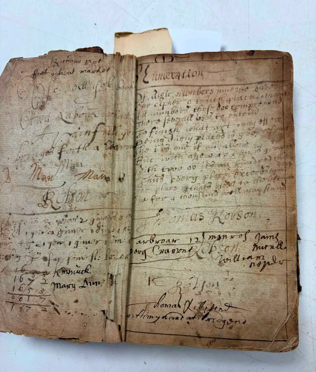 A 17th century student notebook and commonplace book