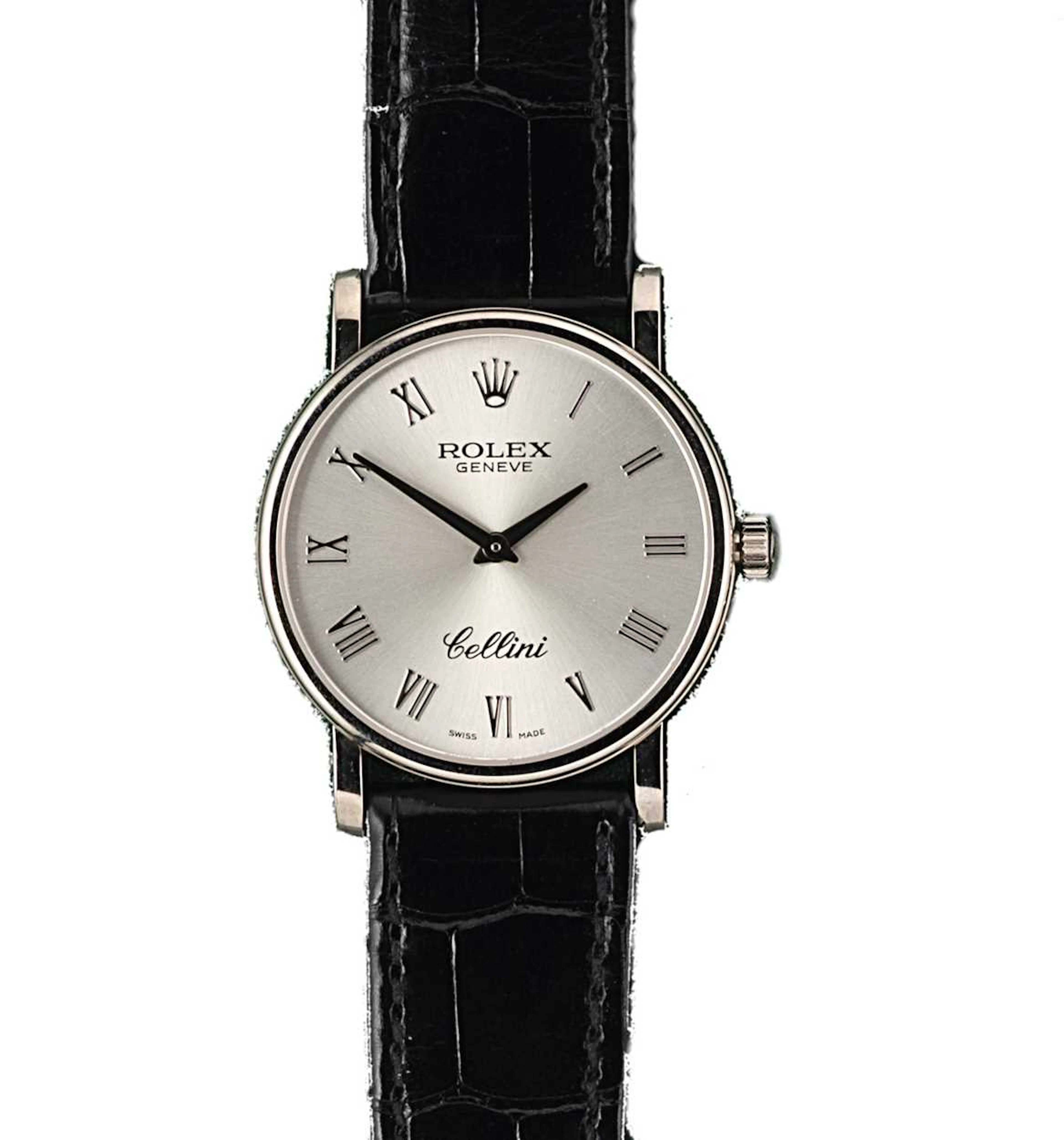 Rolex - An 18ct white gold Cellini wristwatch