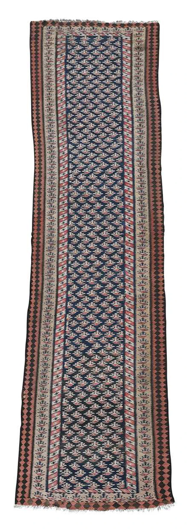 A Qashqai kilim runner rug, circa 1930