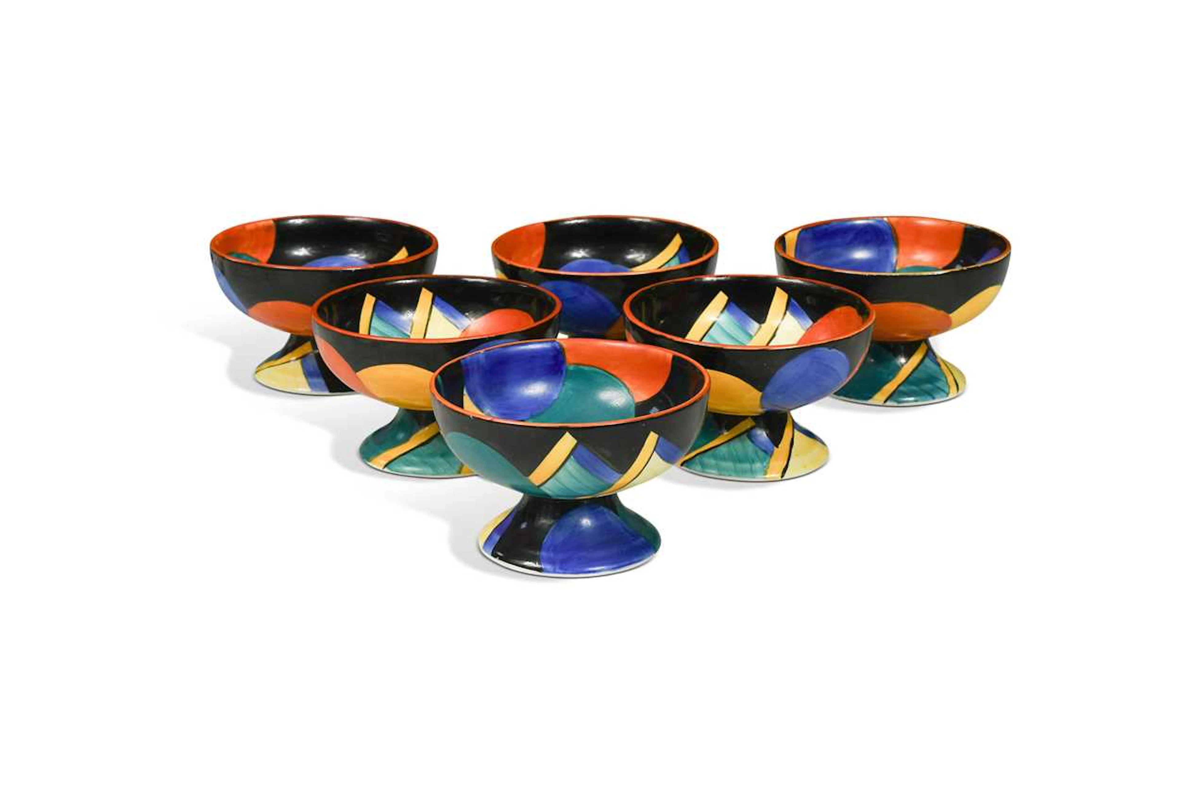 Susie Cooper at Gray's Pottery, Moon and Mountains, pattern no.7960