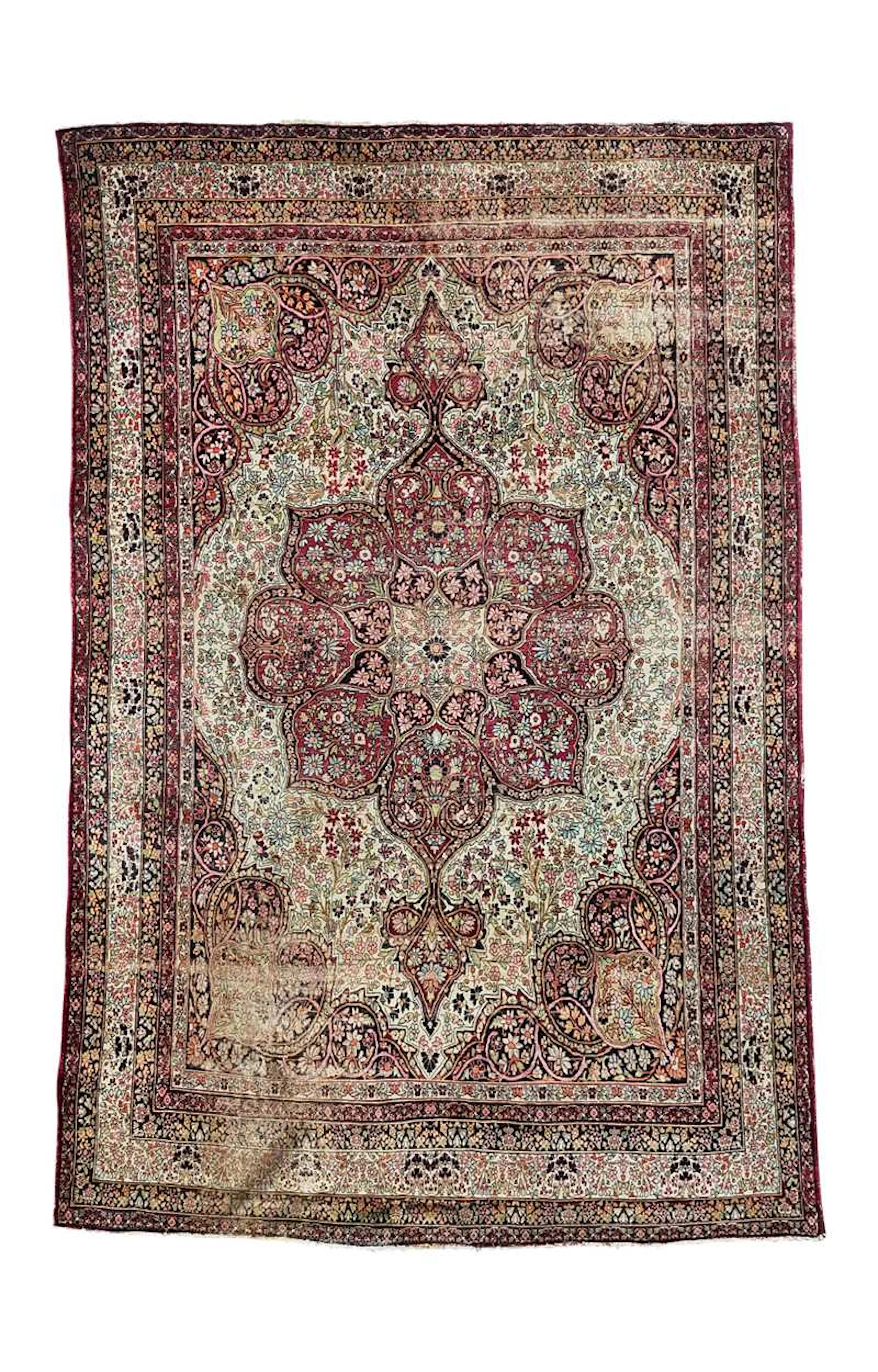 A Kerman Lavar carpet, circa 1930