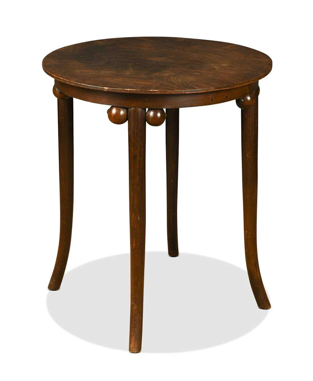 Ater Josef Hoffman, a bentply occasional table, circa 1910