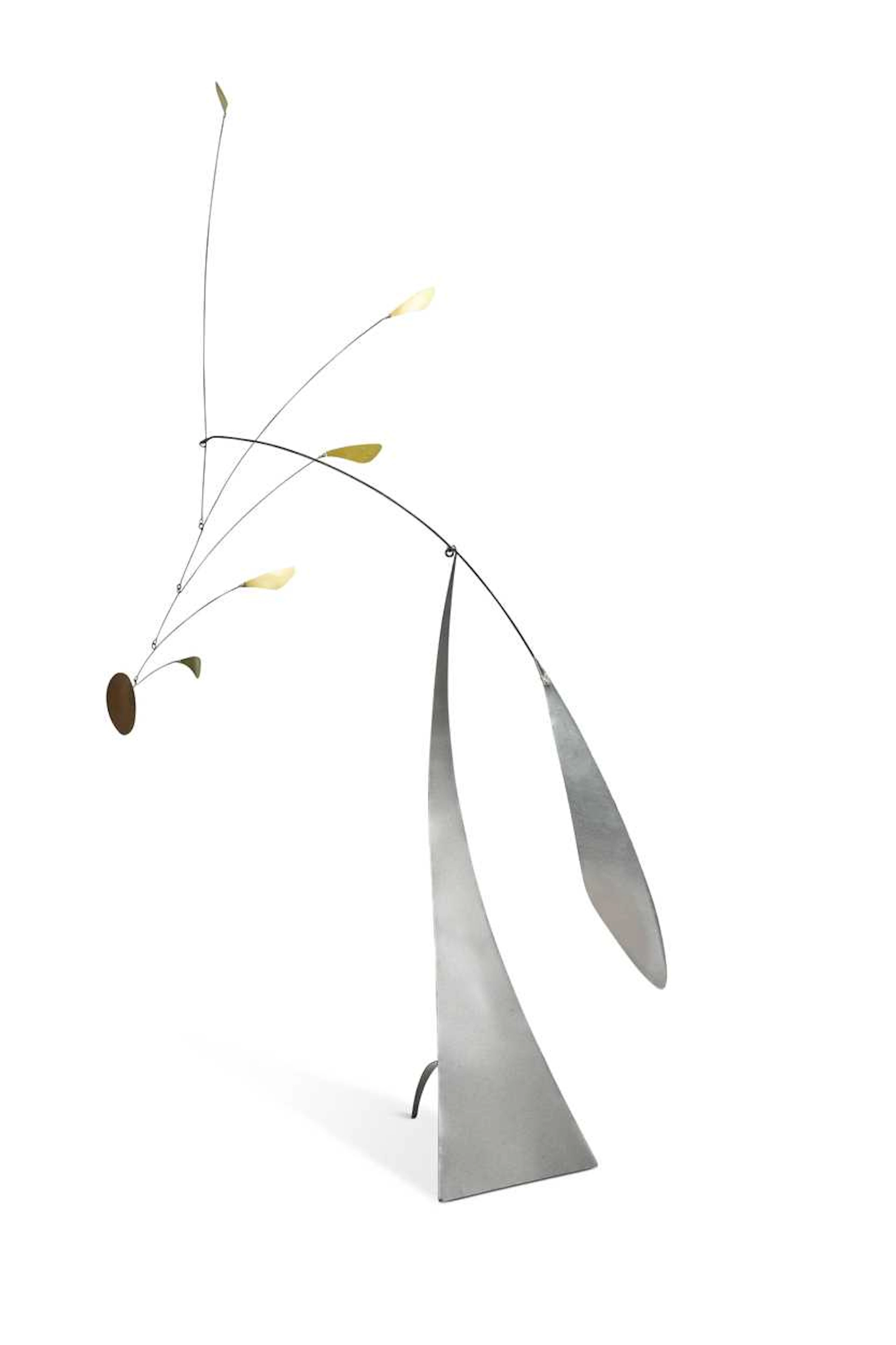 Follower of Alexander Calder, a modernist table top mobile
