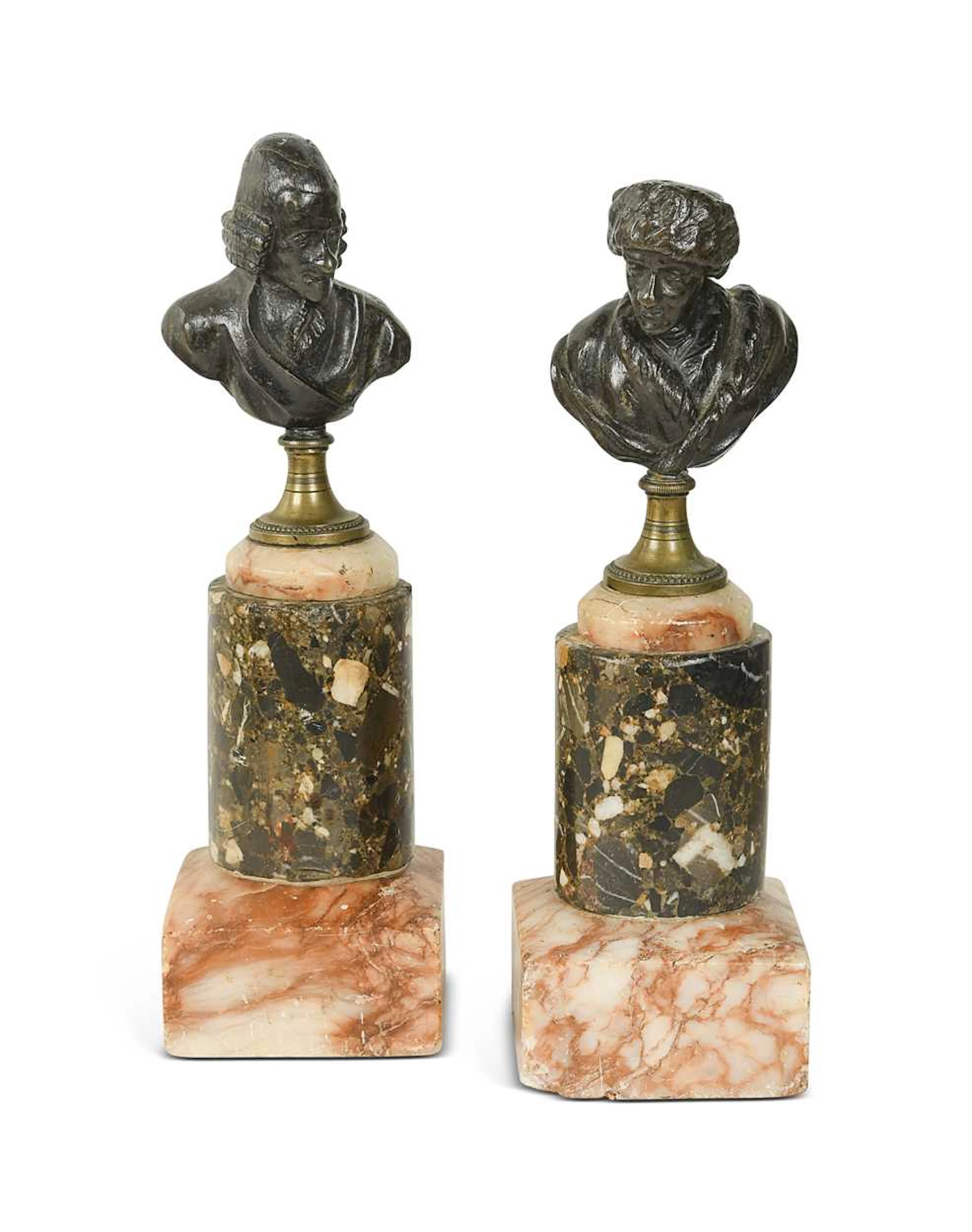 A pair of Grand Tour bronzes, 19th century