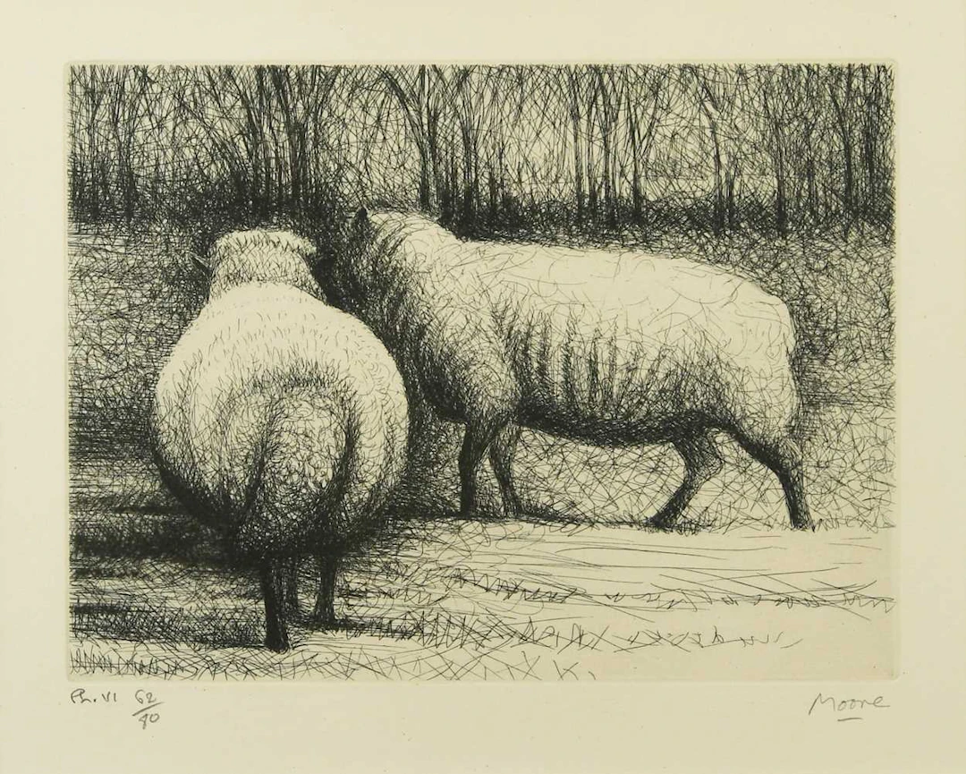 Henry Moore OM, CH, FBA (1898-1986)