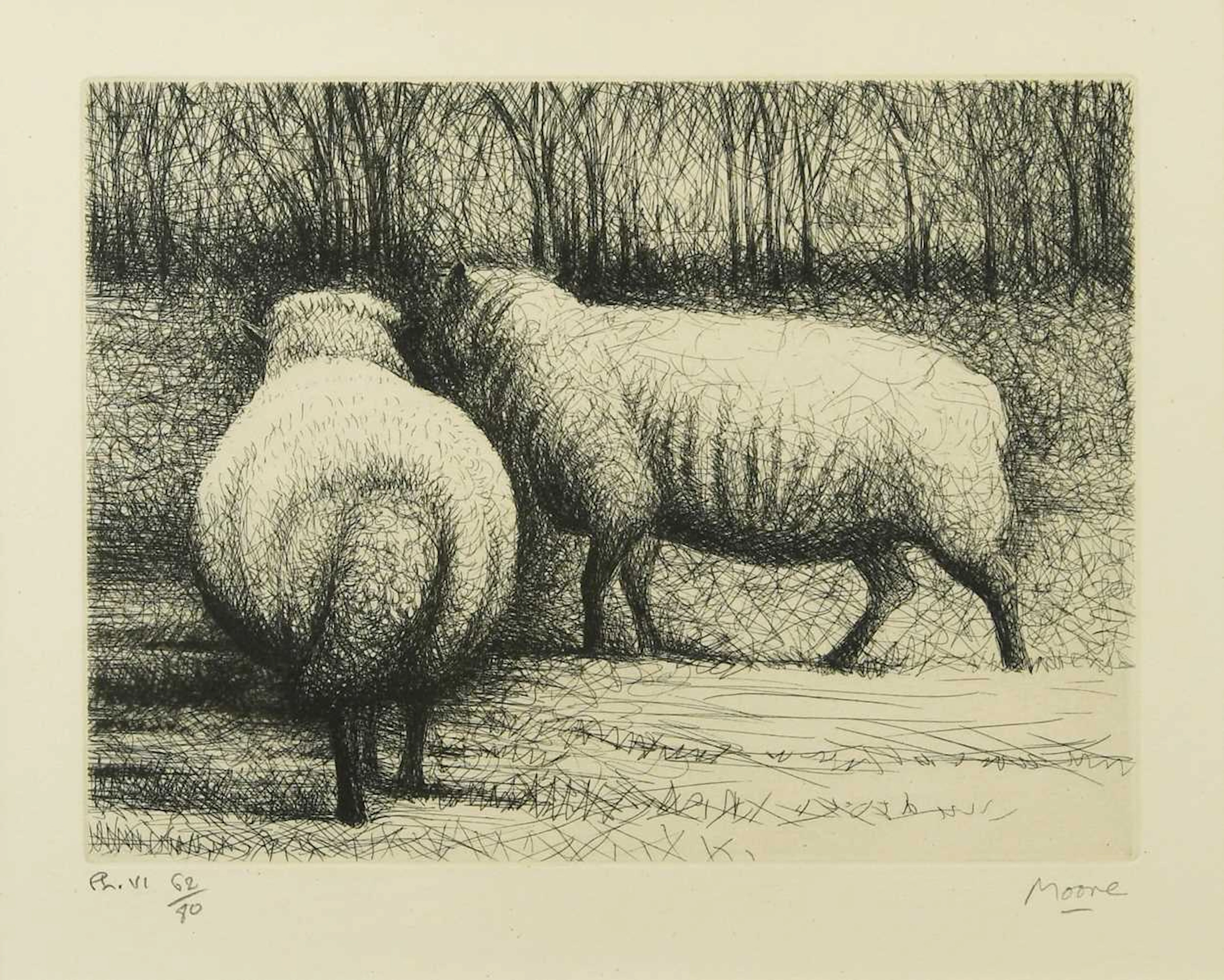 Henry Moore OM, CH, FBA (1898-1986)