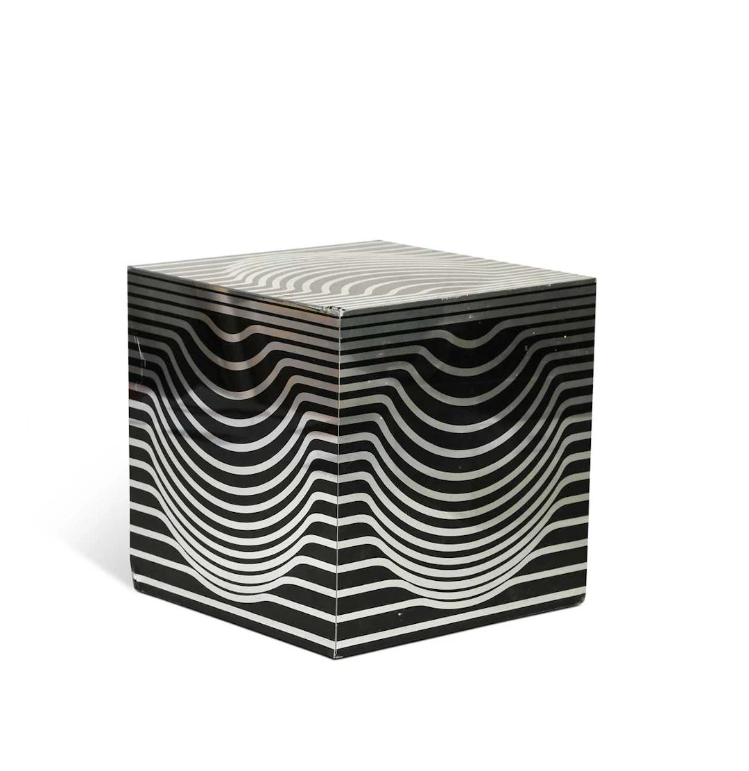 Victor Vasarely (1906-1997), Sir-Ris Negatif, 1967